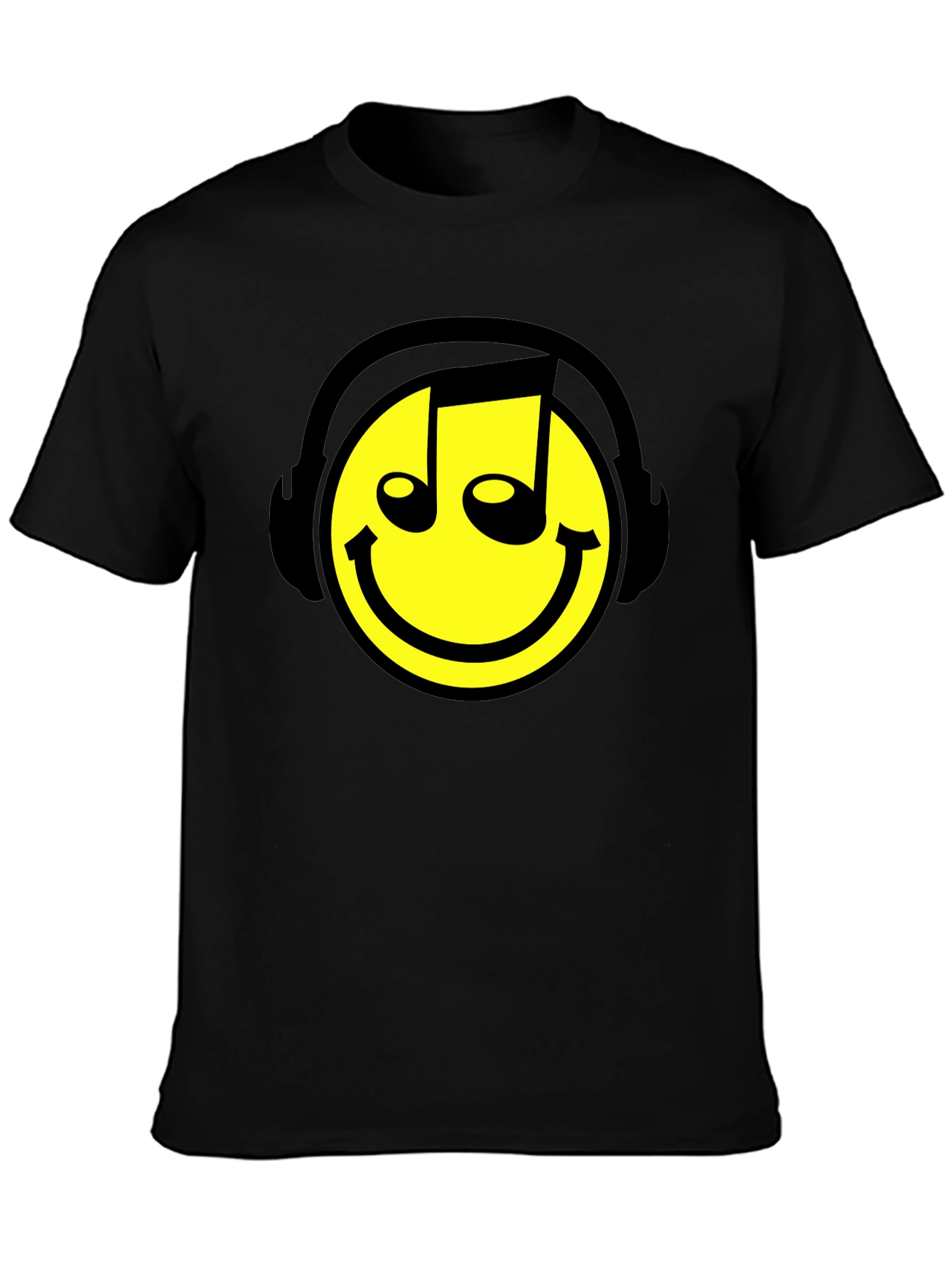 Smiley DJ T-Shirt - Music Lover Apparel