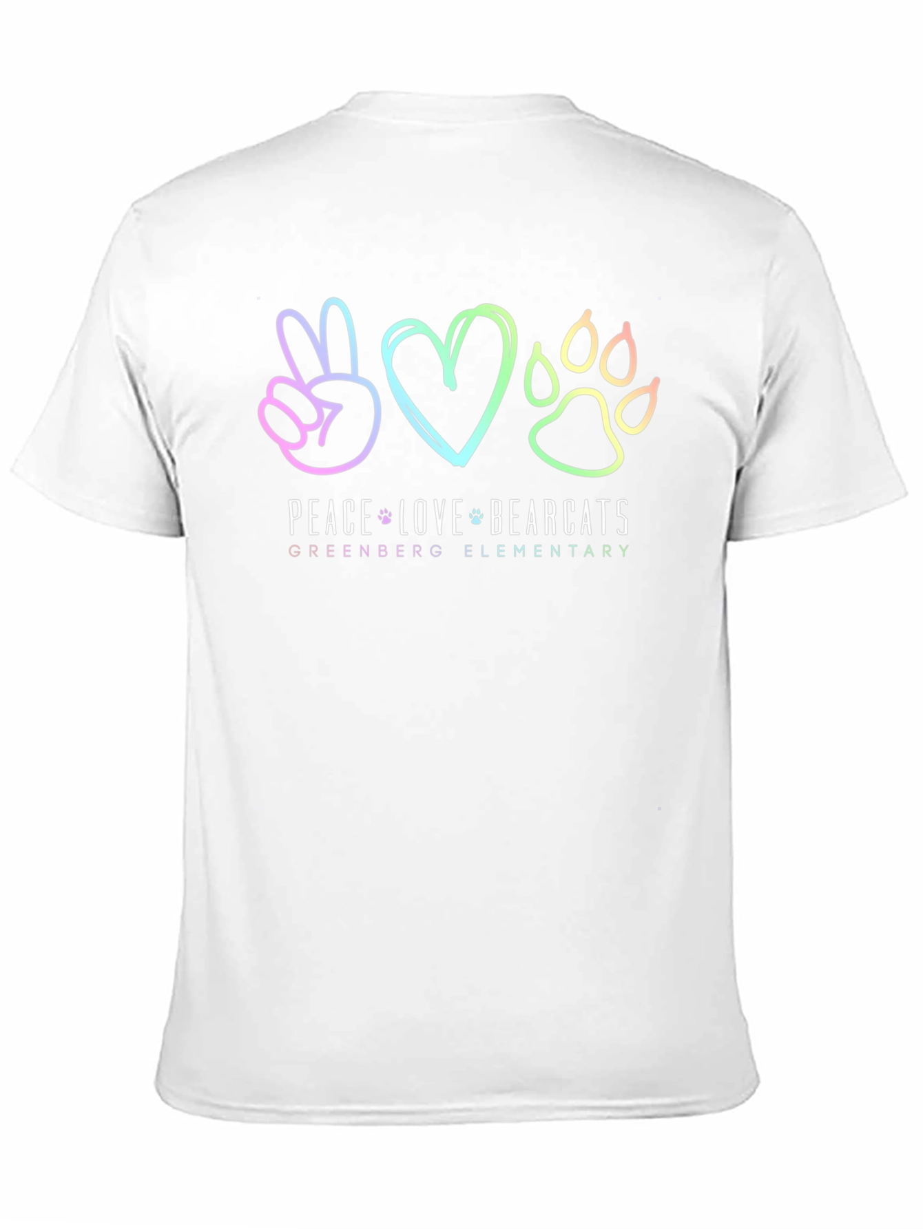 Peace Love Bearcats T-Shirt