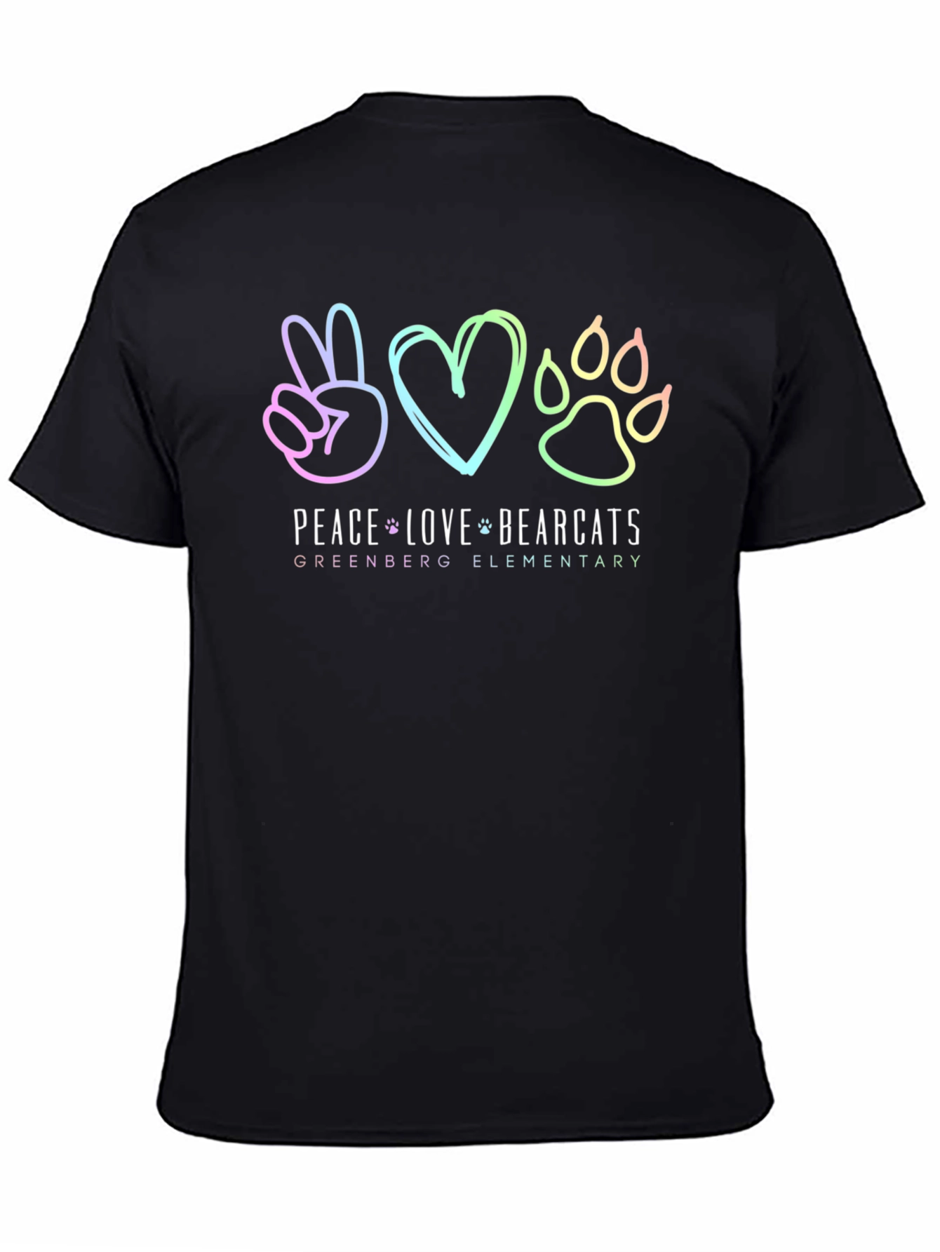 Peace Love Bearcats T-Shirt