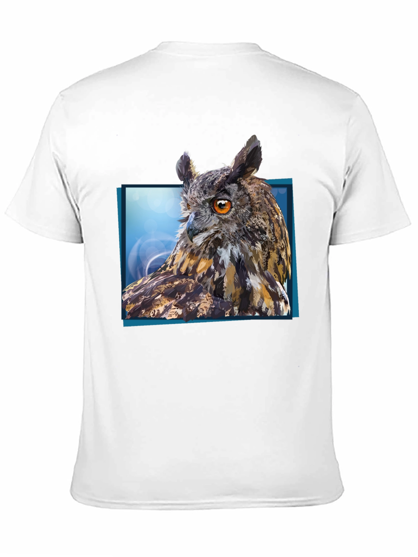 Owl Graphic Tee - Mens Black Short Sleeve