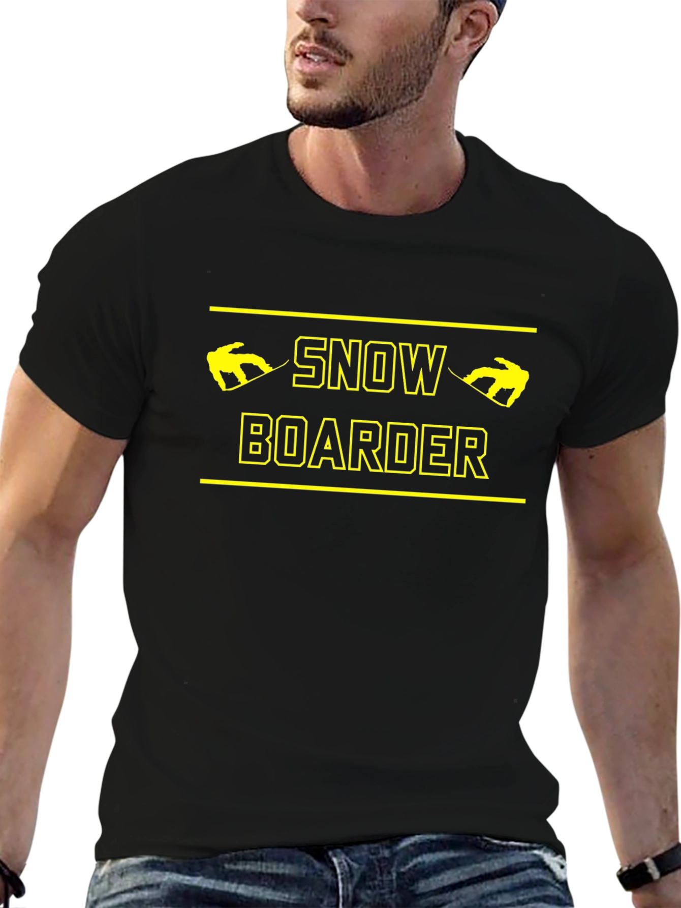 Snowboarder Graphic Tee - Winter Sports Apparel