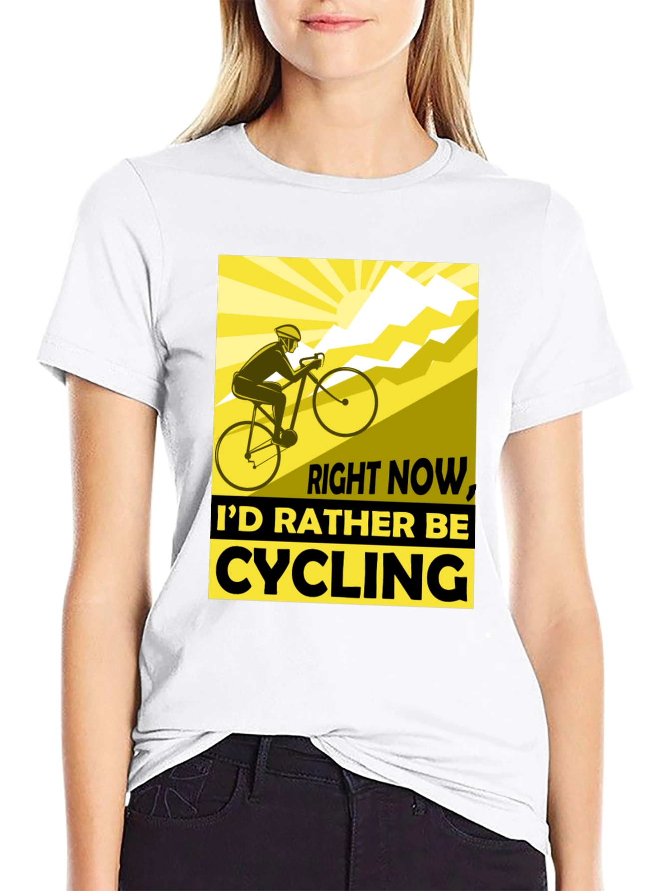 Cycling Enthusiast Black T-Shirt