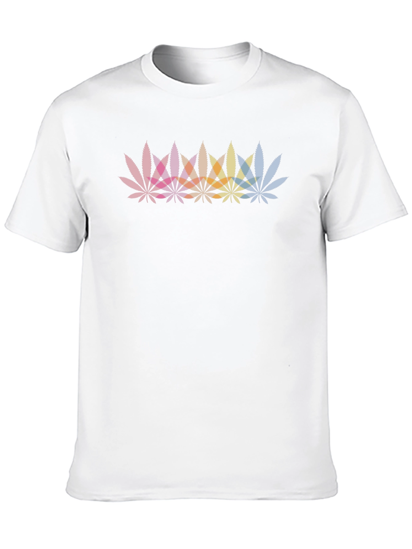 Colorful Cannabis Leaf T-Shirt
