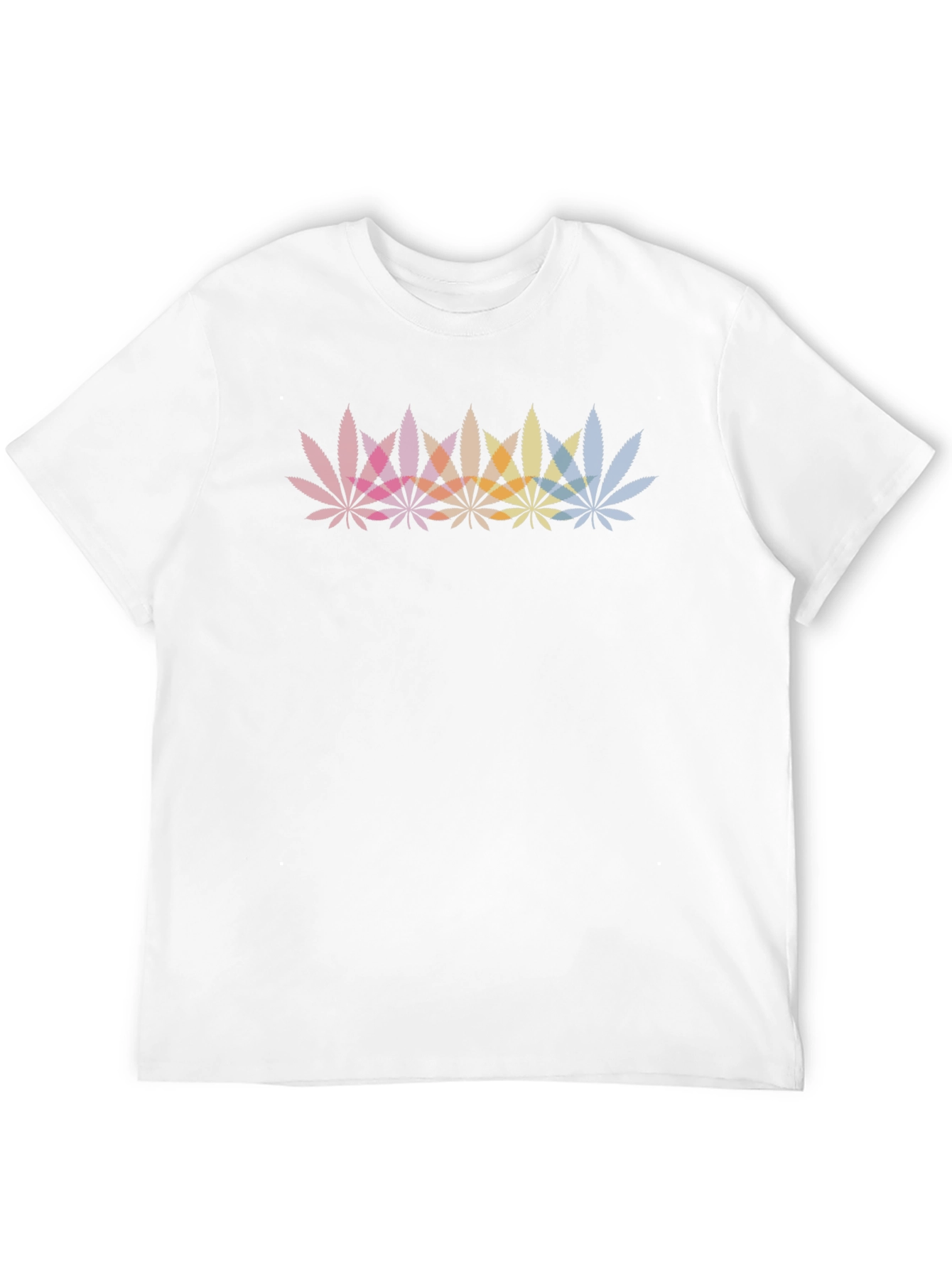 Colorful Cannabis Leaf T-Shirt