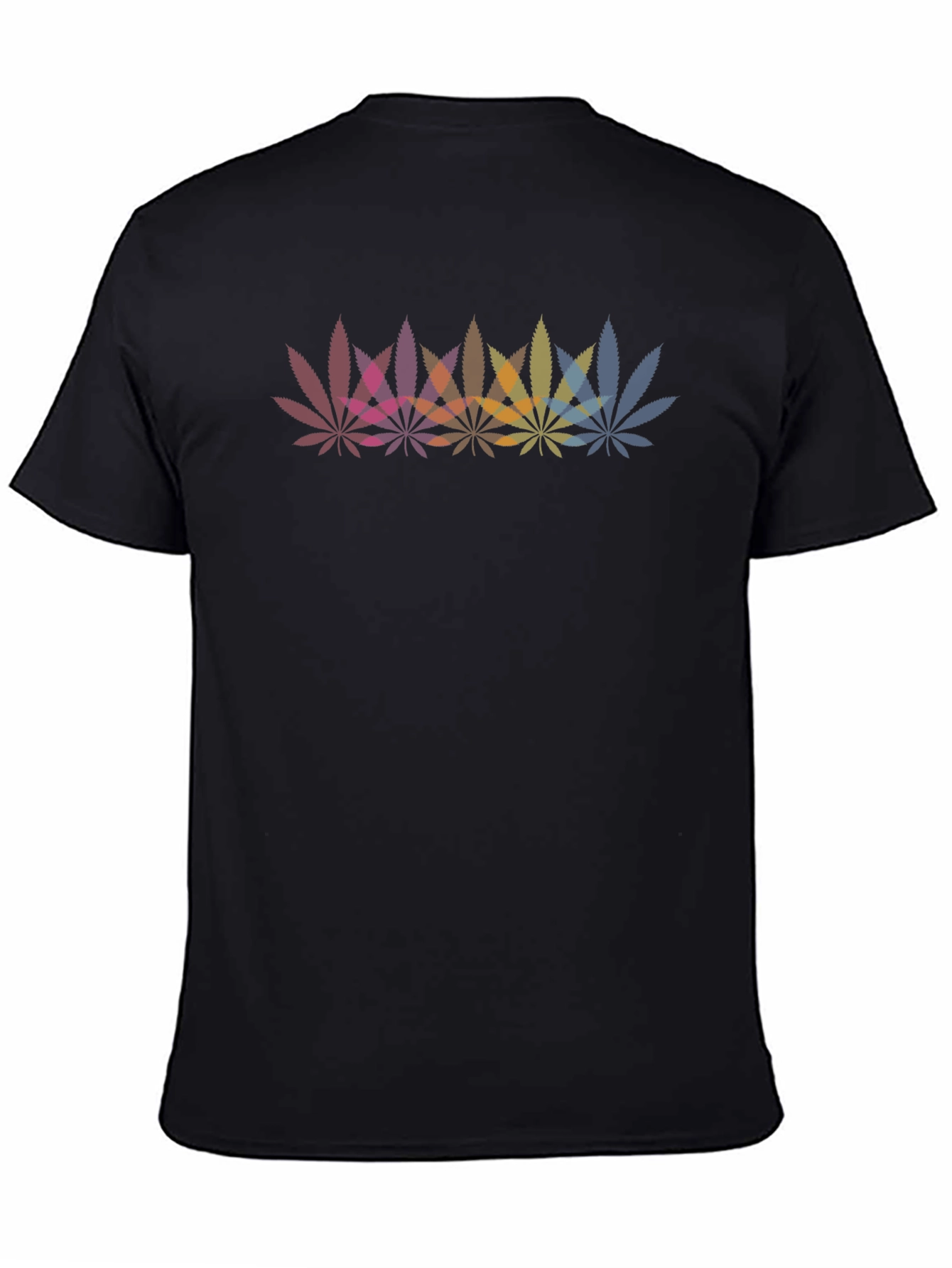 Colorful Cannabis Leaf T-Shirt
