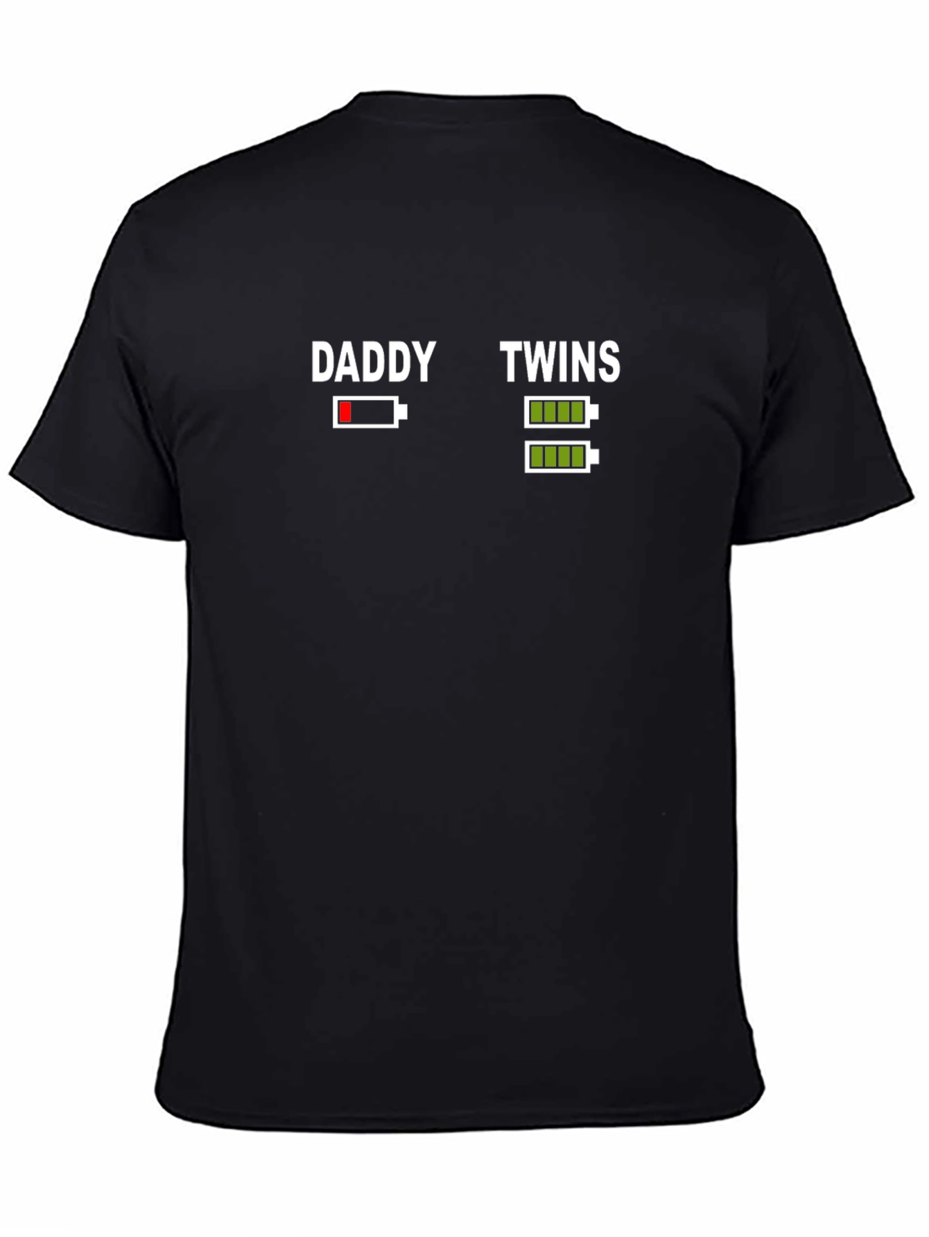 Daddy Twins Funny Graphic T-Shirt