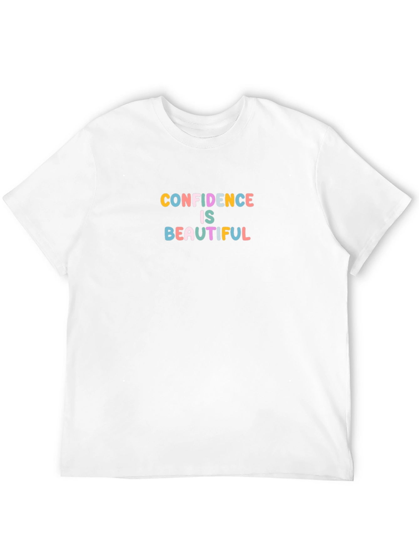 Confidence is Beautiful Black T-Shirt