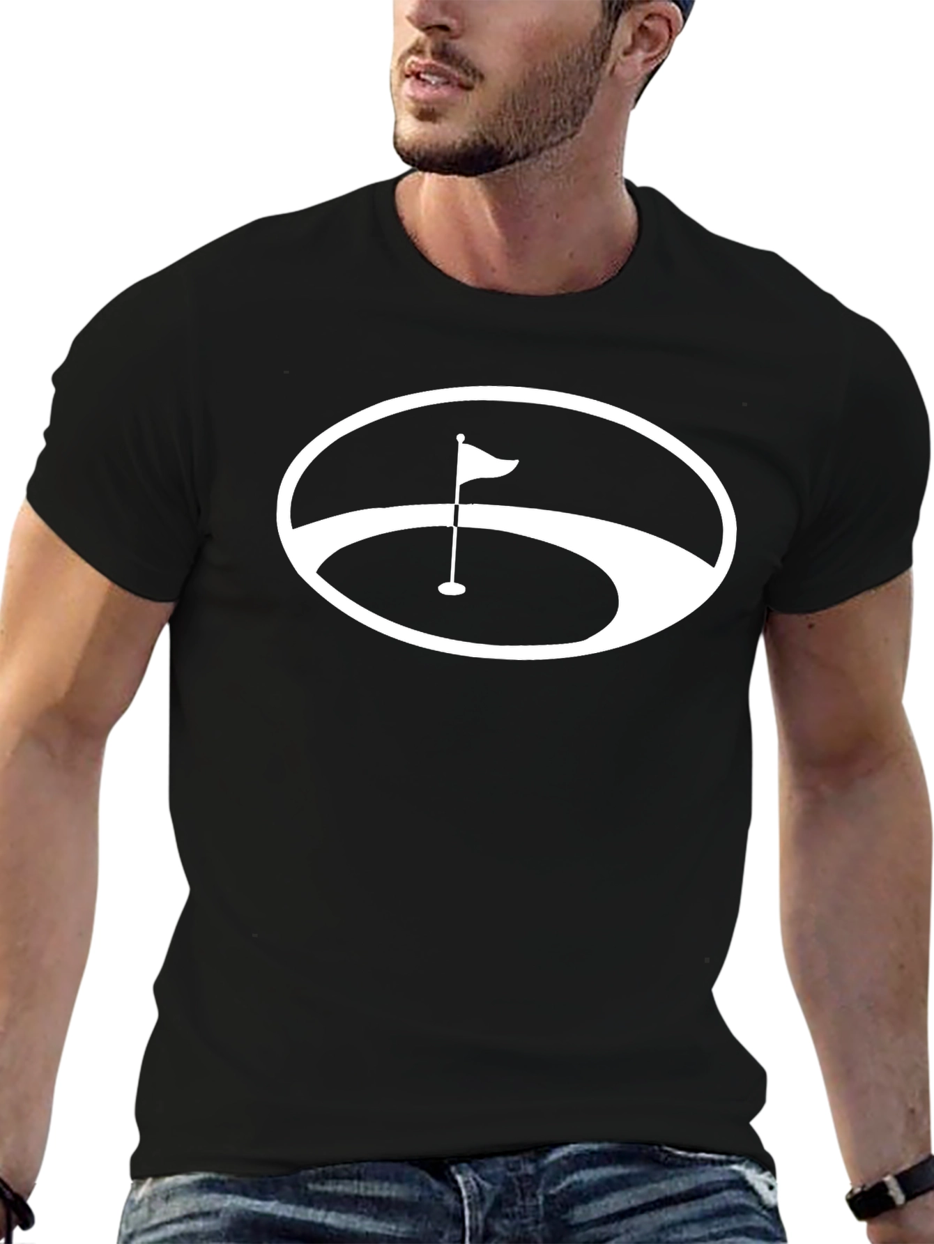 Golf Course Logo T-Shirt - Stylish & Comfortable