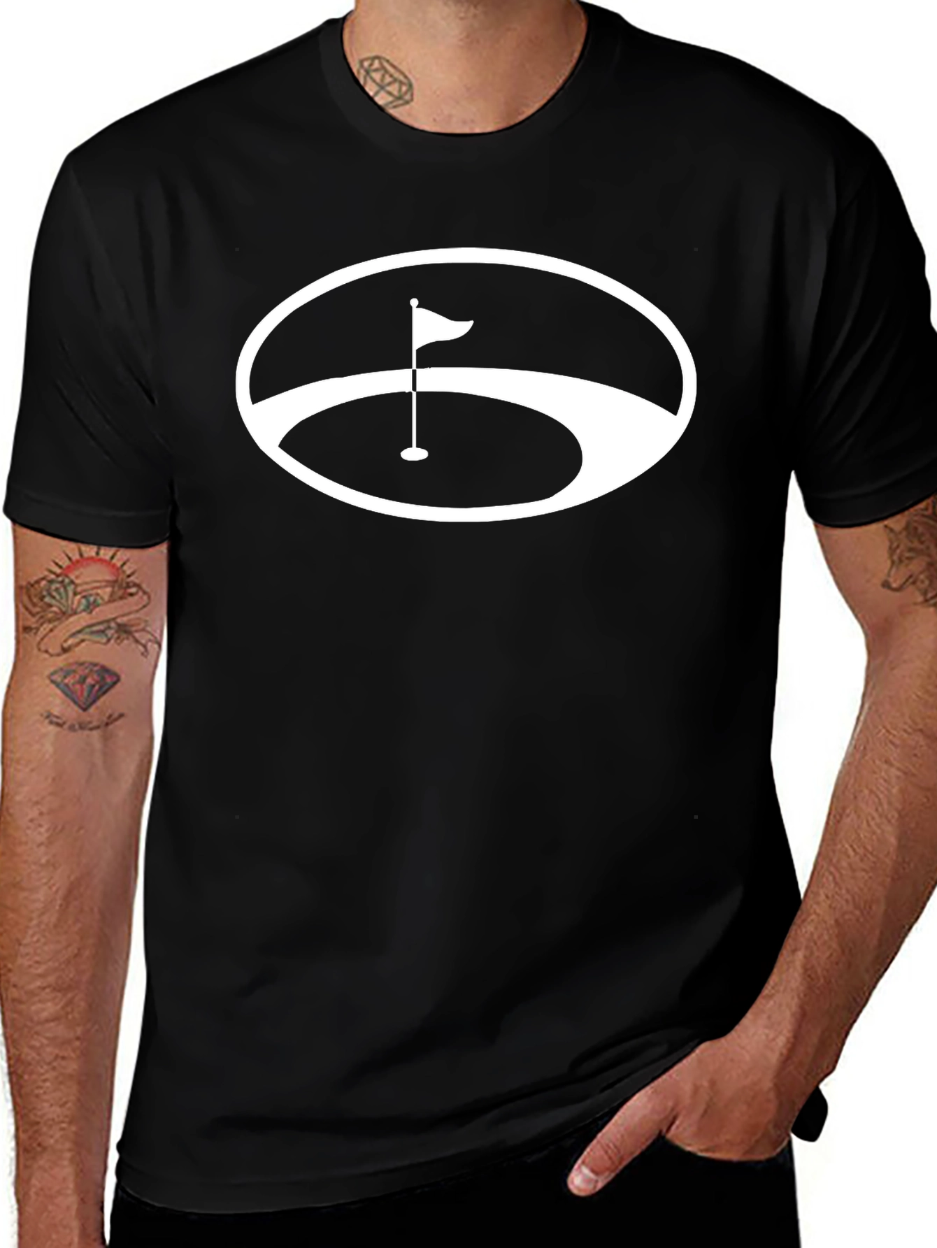 Golf Course Logo T-Shirt - Stylish & Comfortable