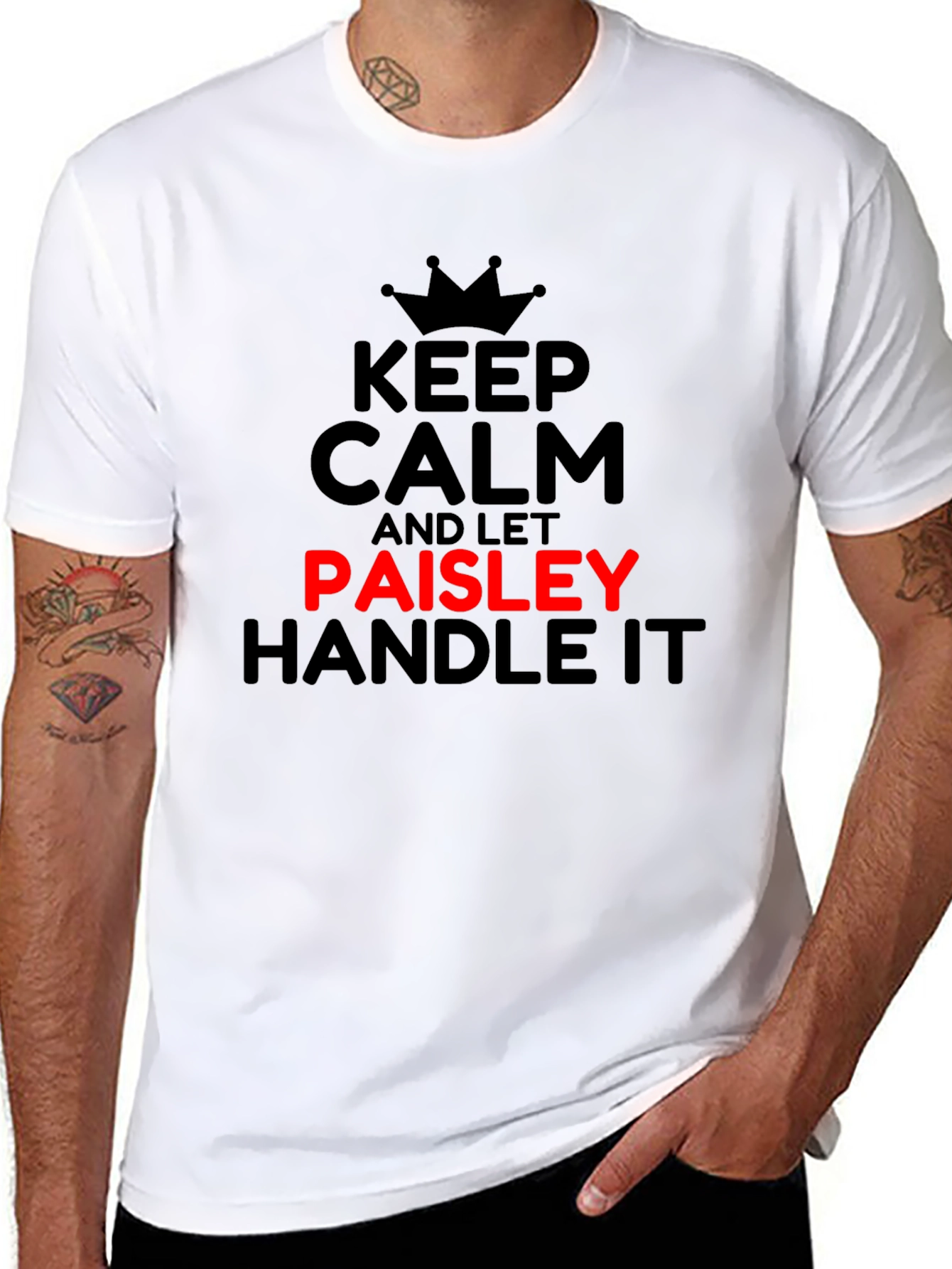 Keep Calm and Let Paisley Handle It T-Shirt