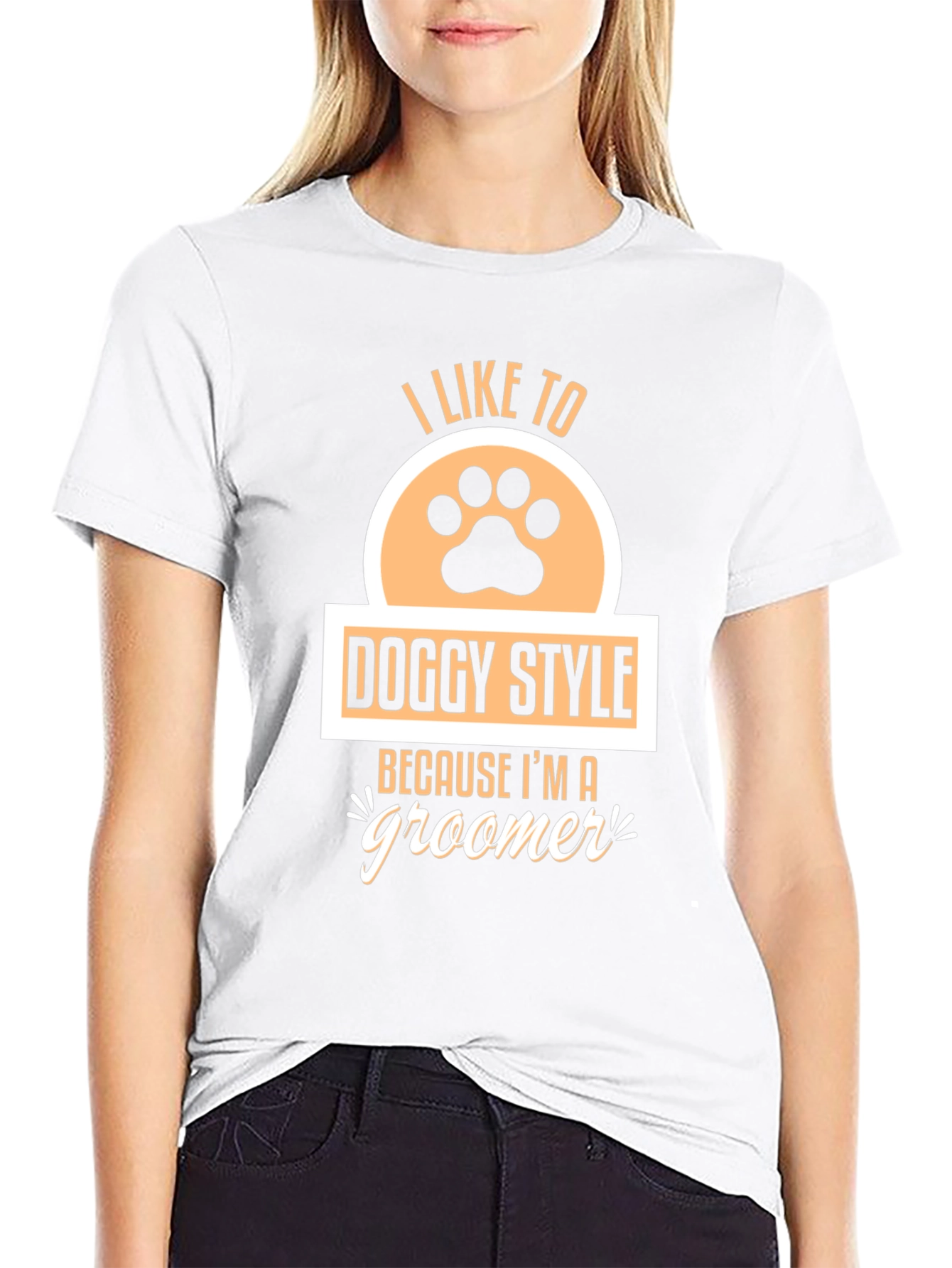 Doggy Style Groomer Black T-Shirt