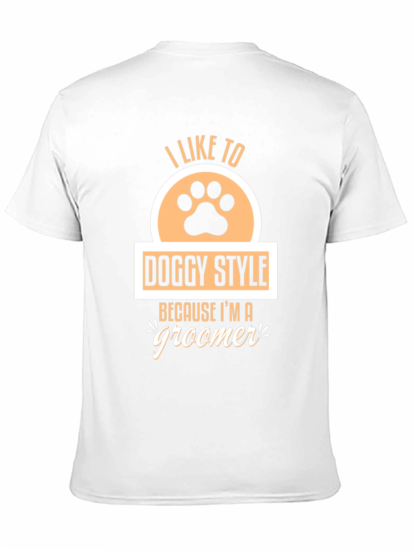 Doggy Style Groomer Black T-Shirt