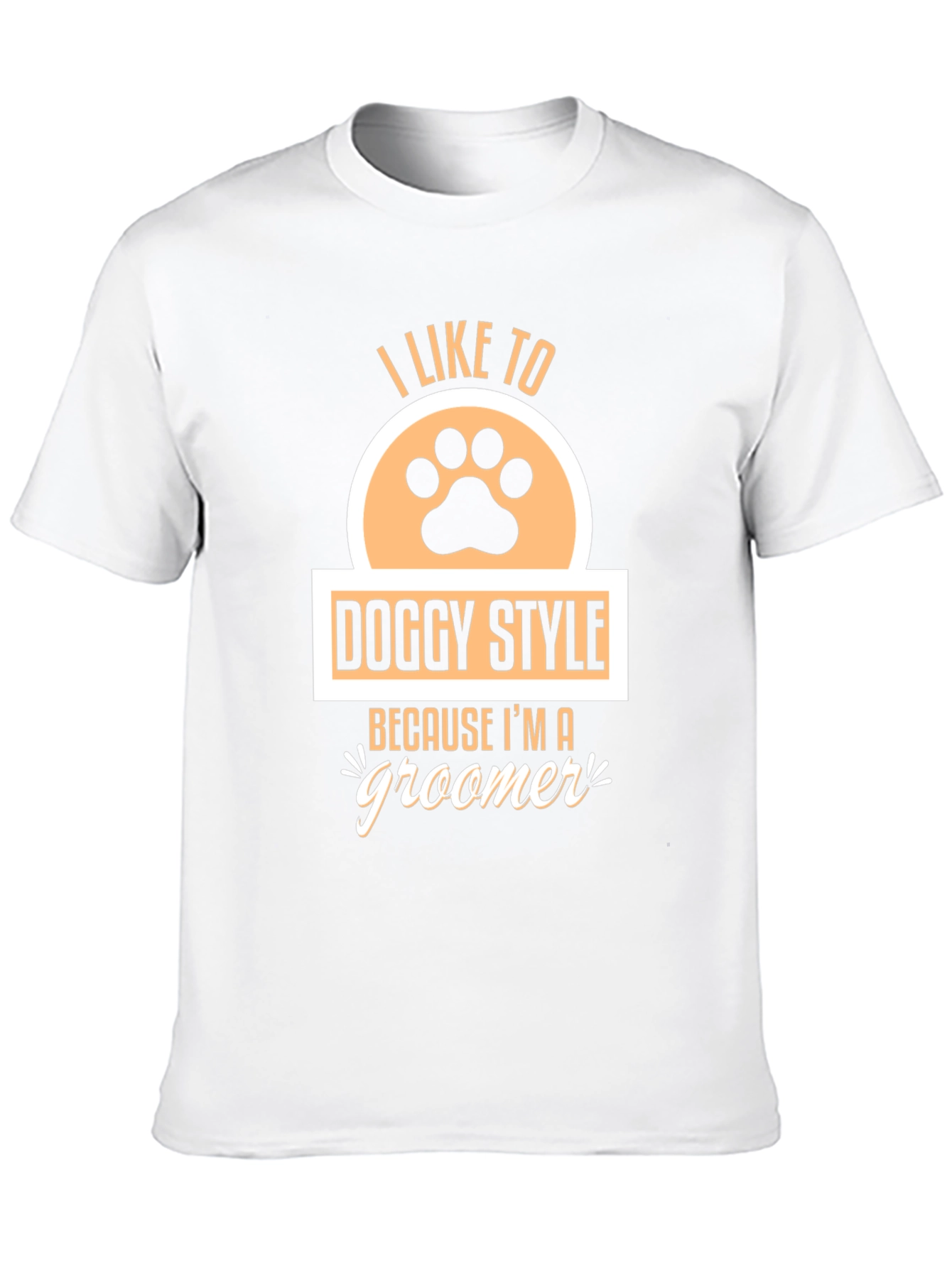 Doggy Style Groomer Black T-Shirt