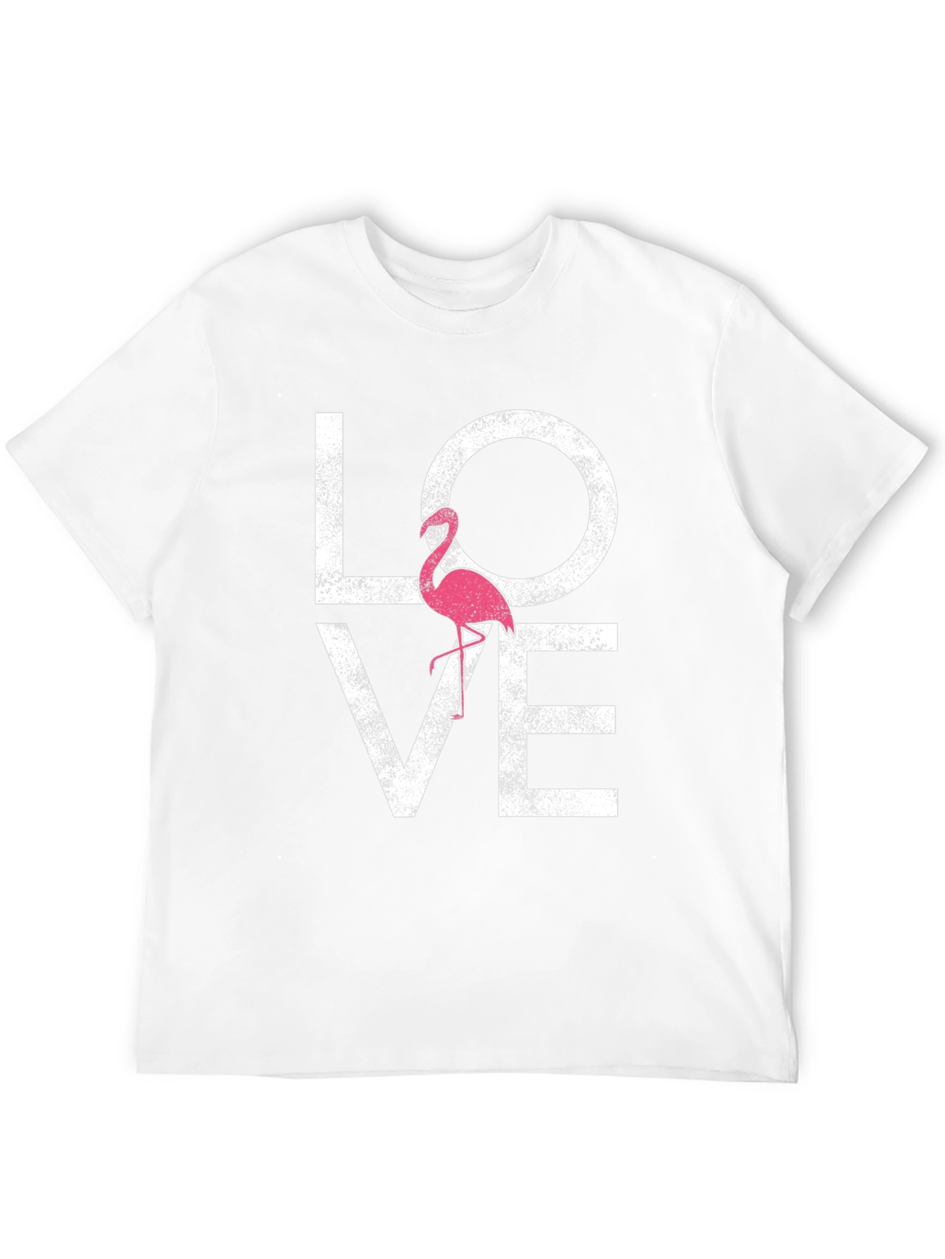 Flamingo Love Graphic Tee - Stylish Mens T-Shirt