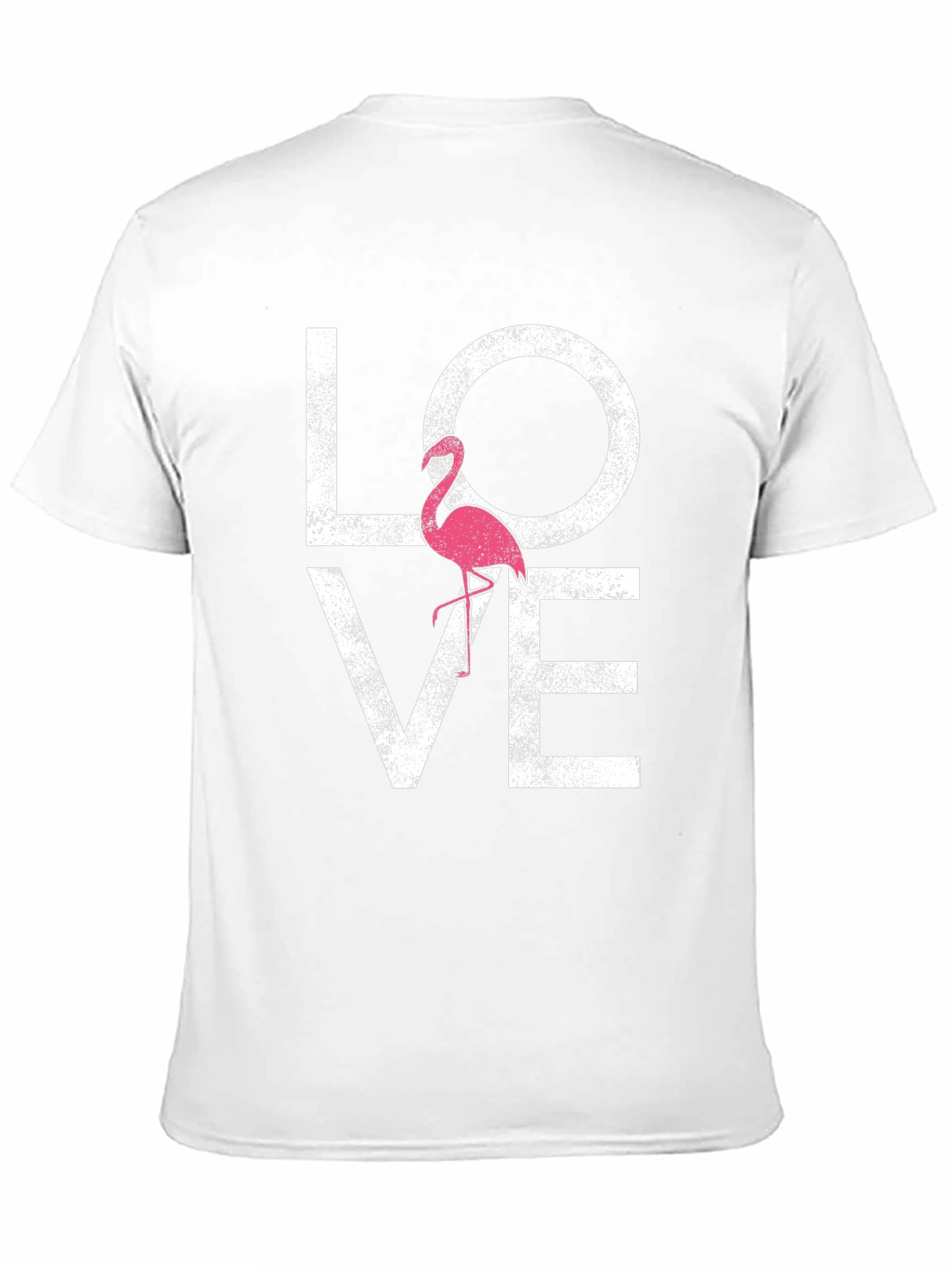Flamingo Love Graphic Tee - Stylish Mens T-Shirt