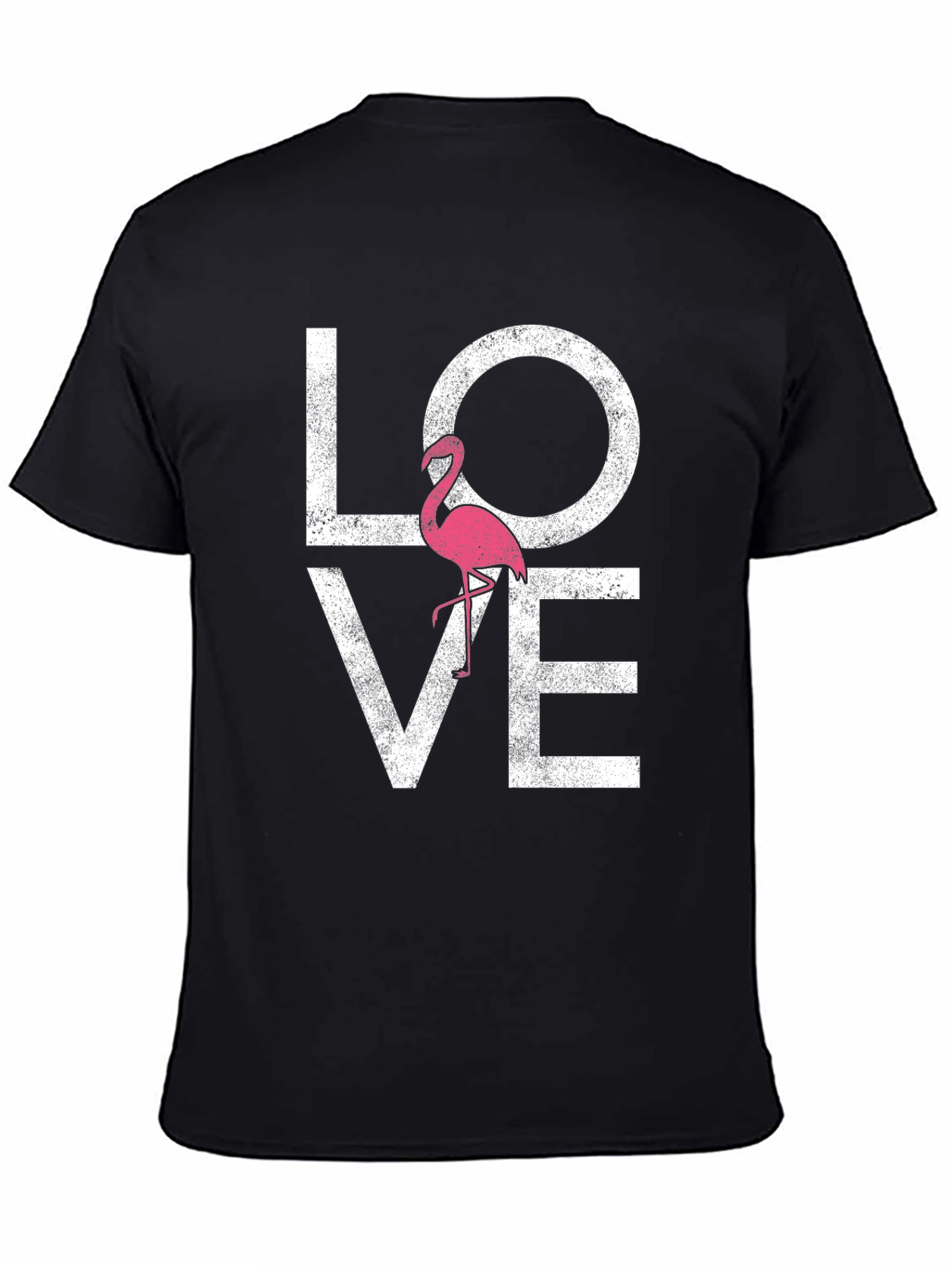 Flamingo Love Graphic Tee - Stylish Mens T-Shirt