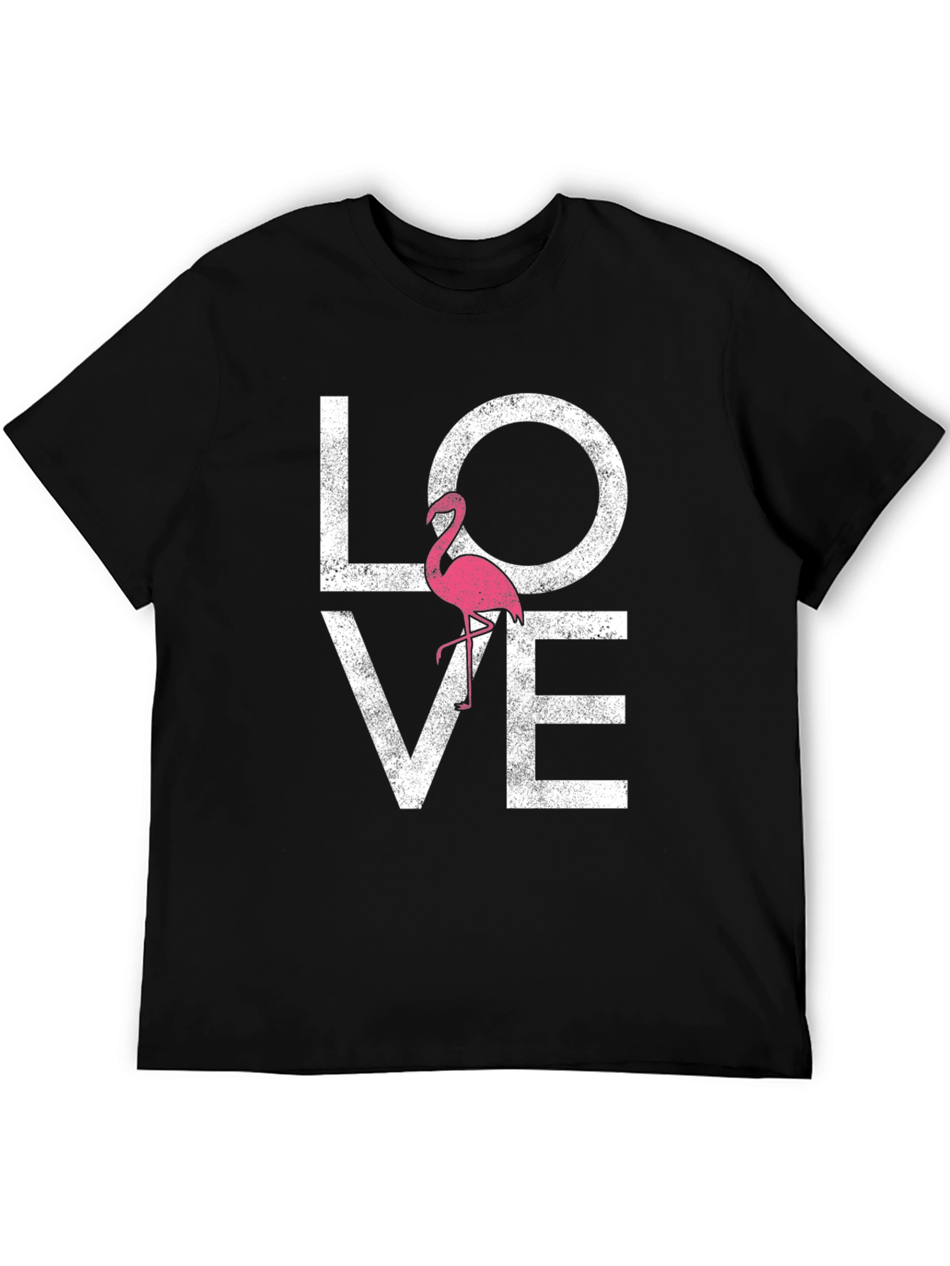Flamingo Love Graphic Tee - Stylish Mens T-Shirt