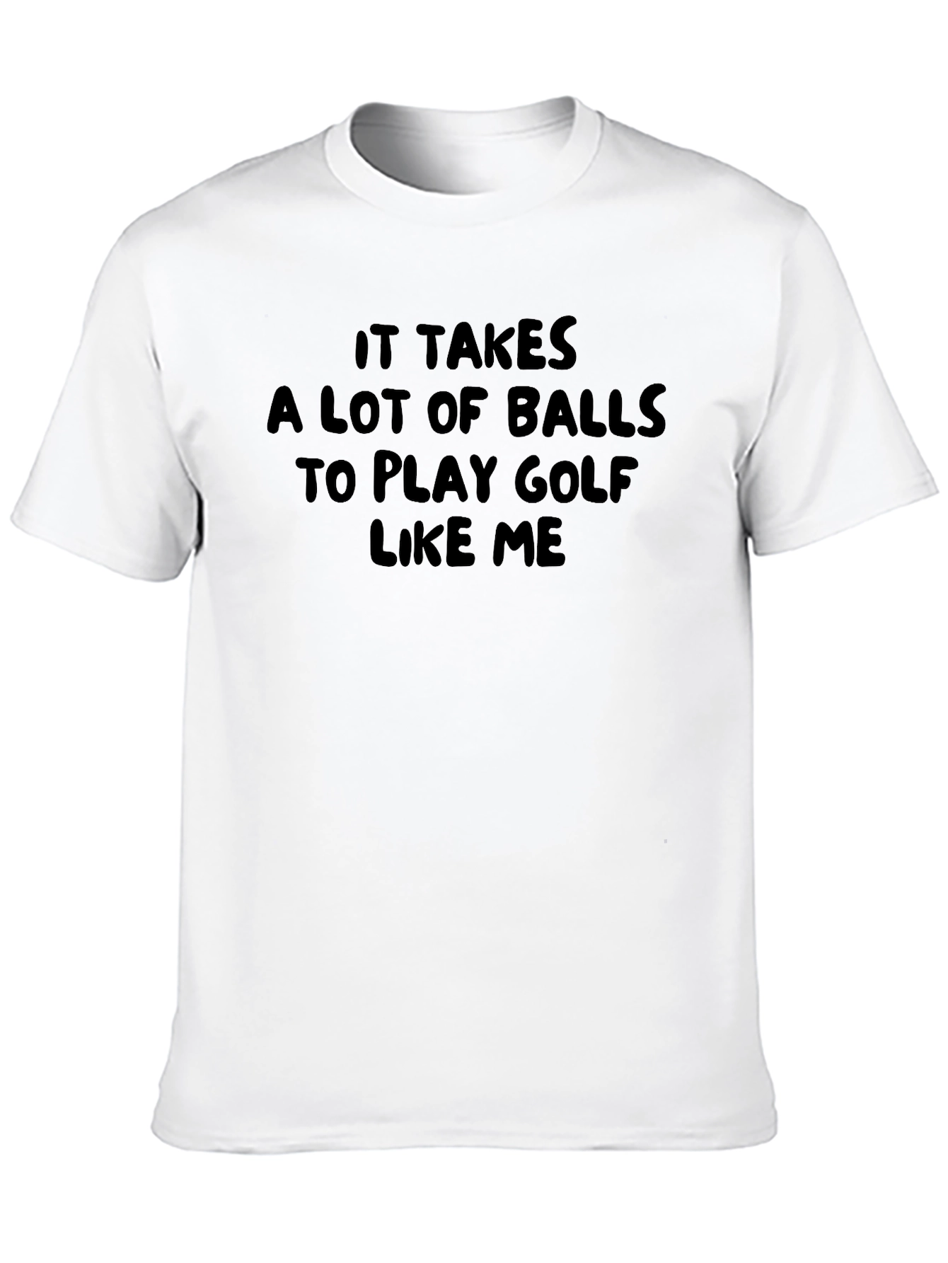 Golf Balls Humor Graphic T-Shirt
