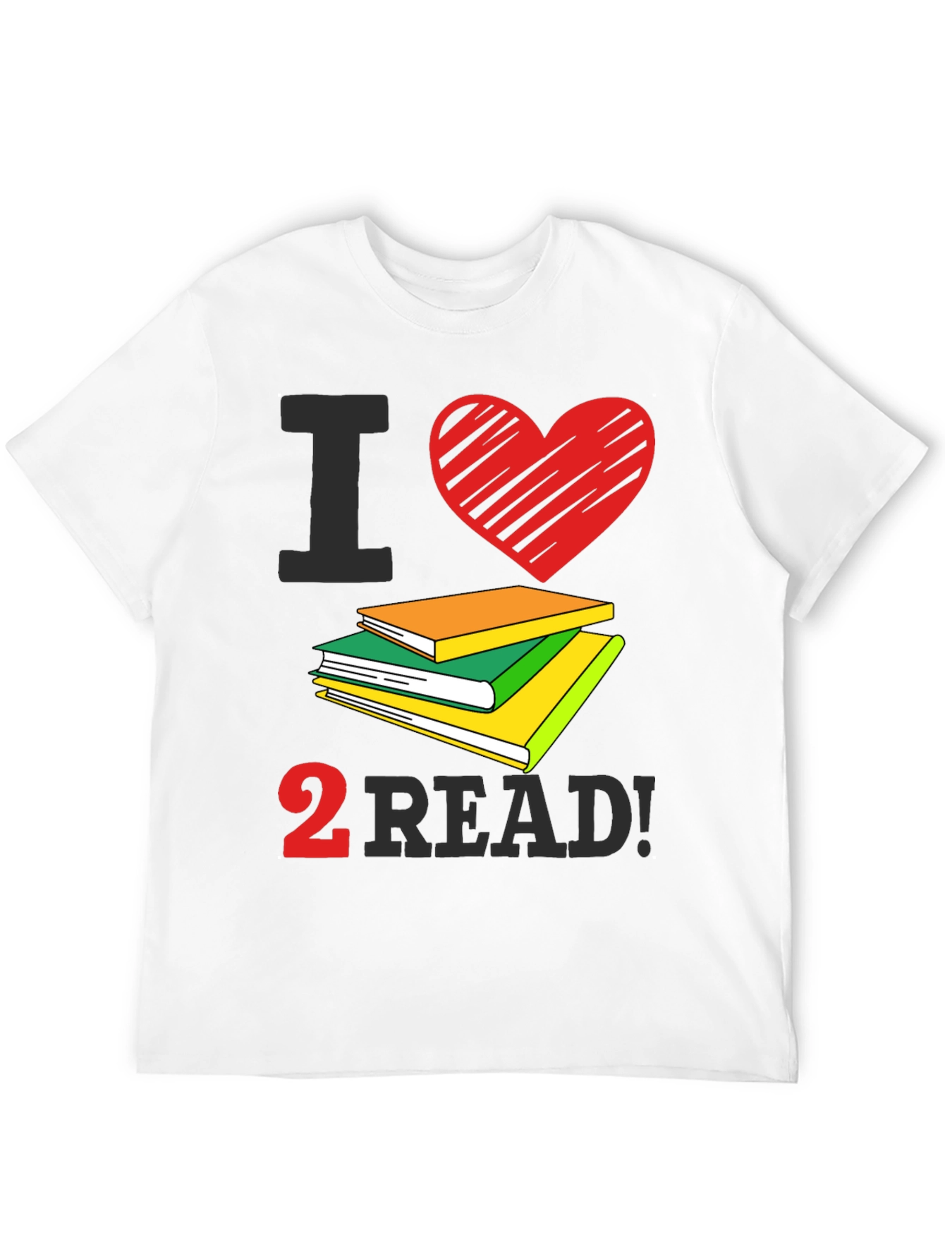 I Heart to Read T-Shirt - Book Lover Tee