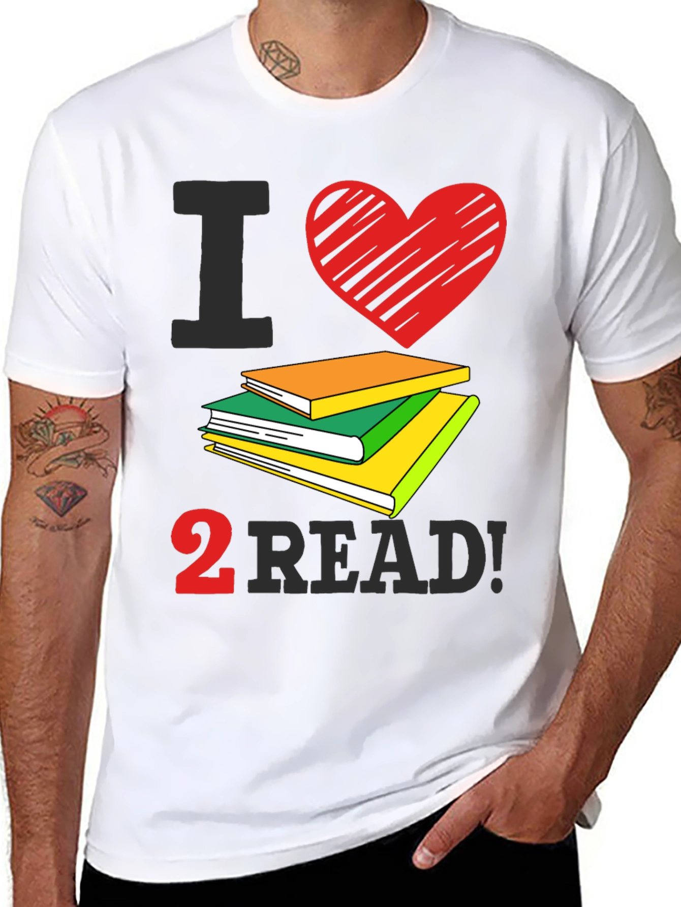 I Heart to Read T-Shirt - Book Lover Tee