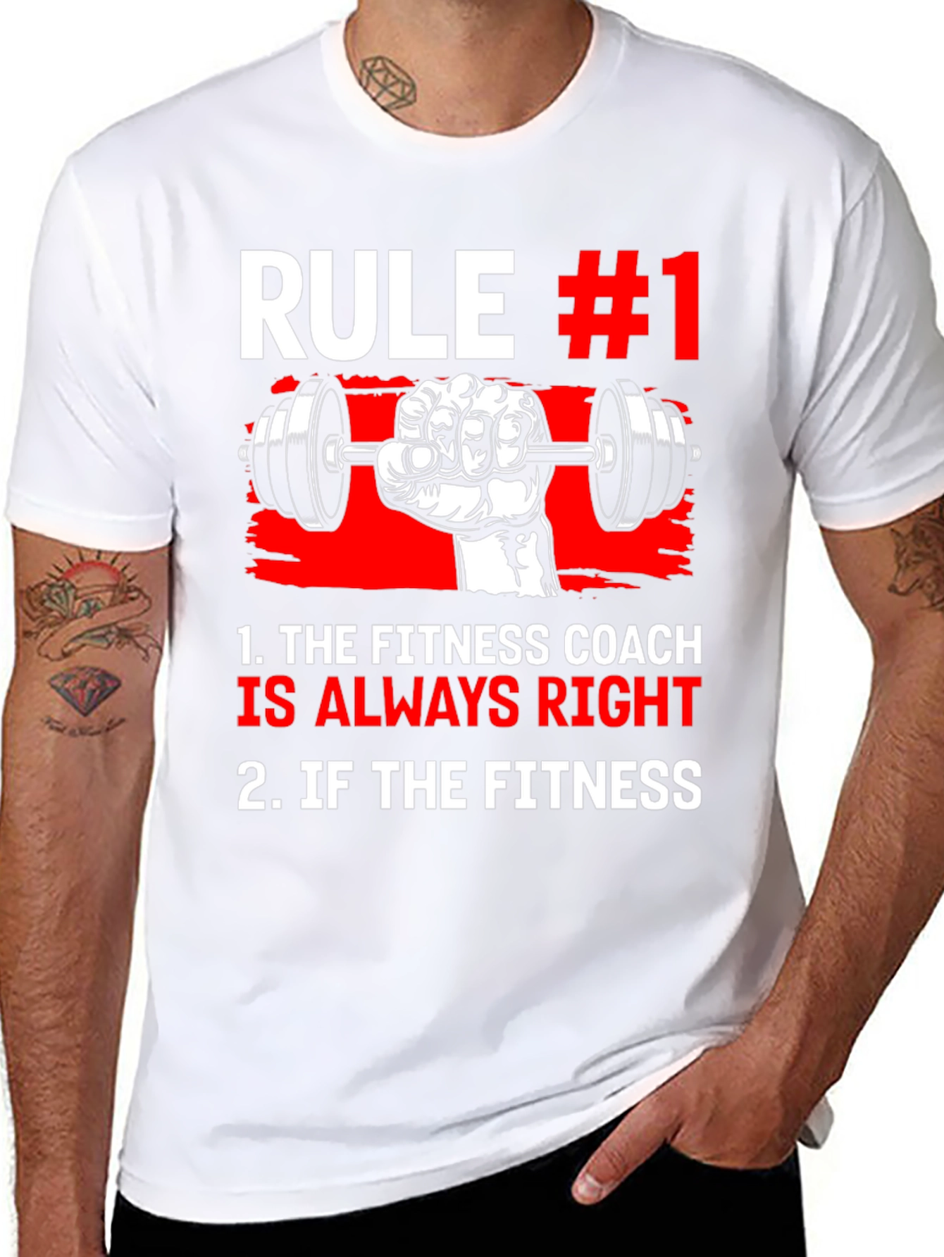 Fitness Coach Rule #1 T-Shirt - Always Right!