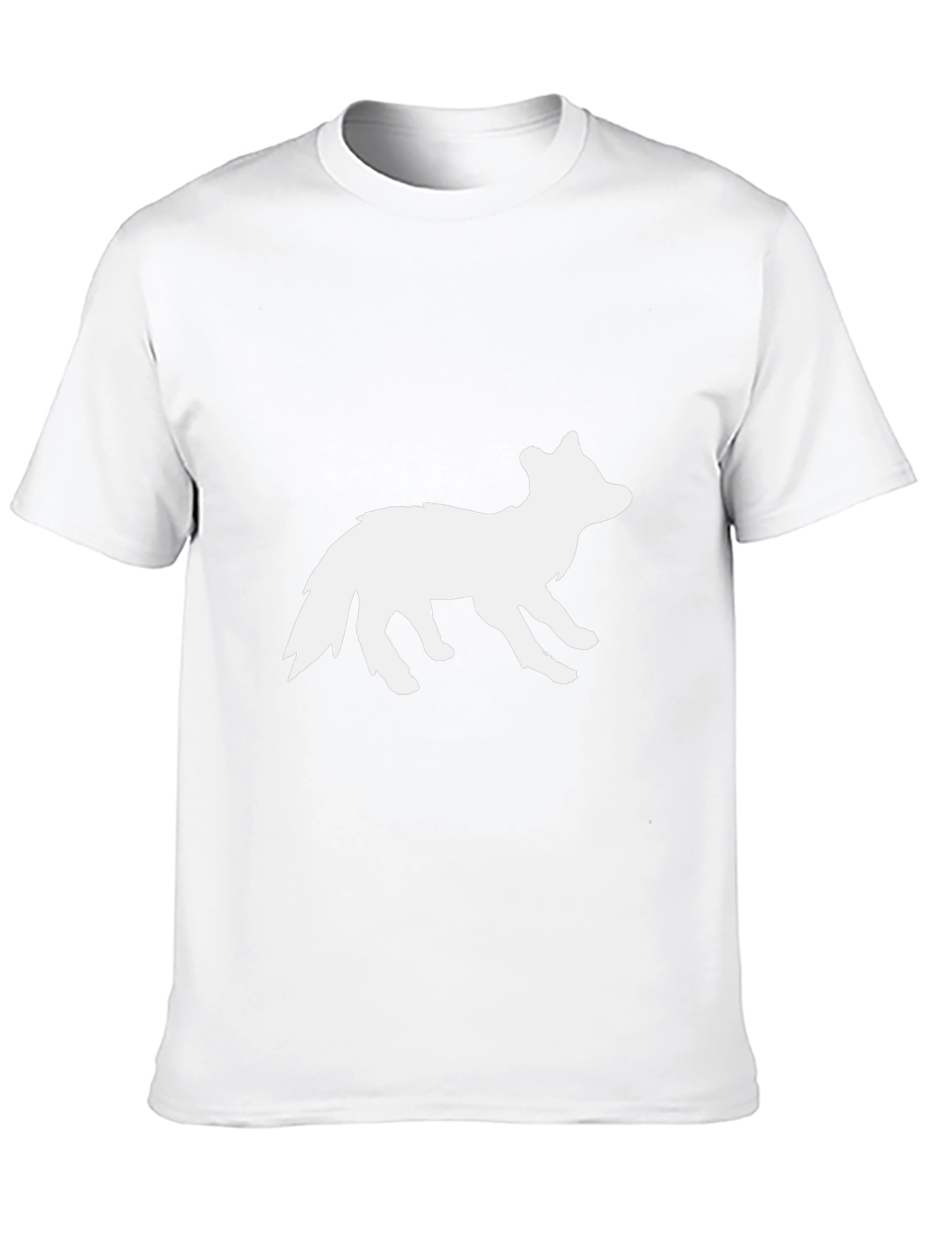Black Fox Graphic Tee - Urban Style