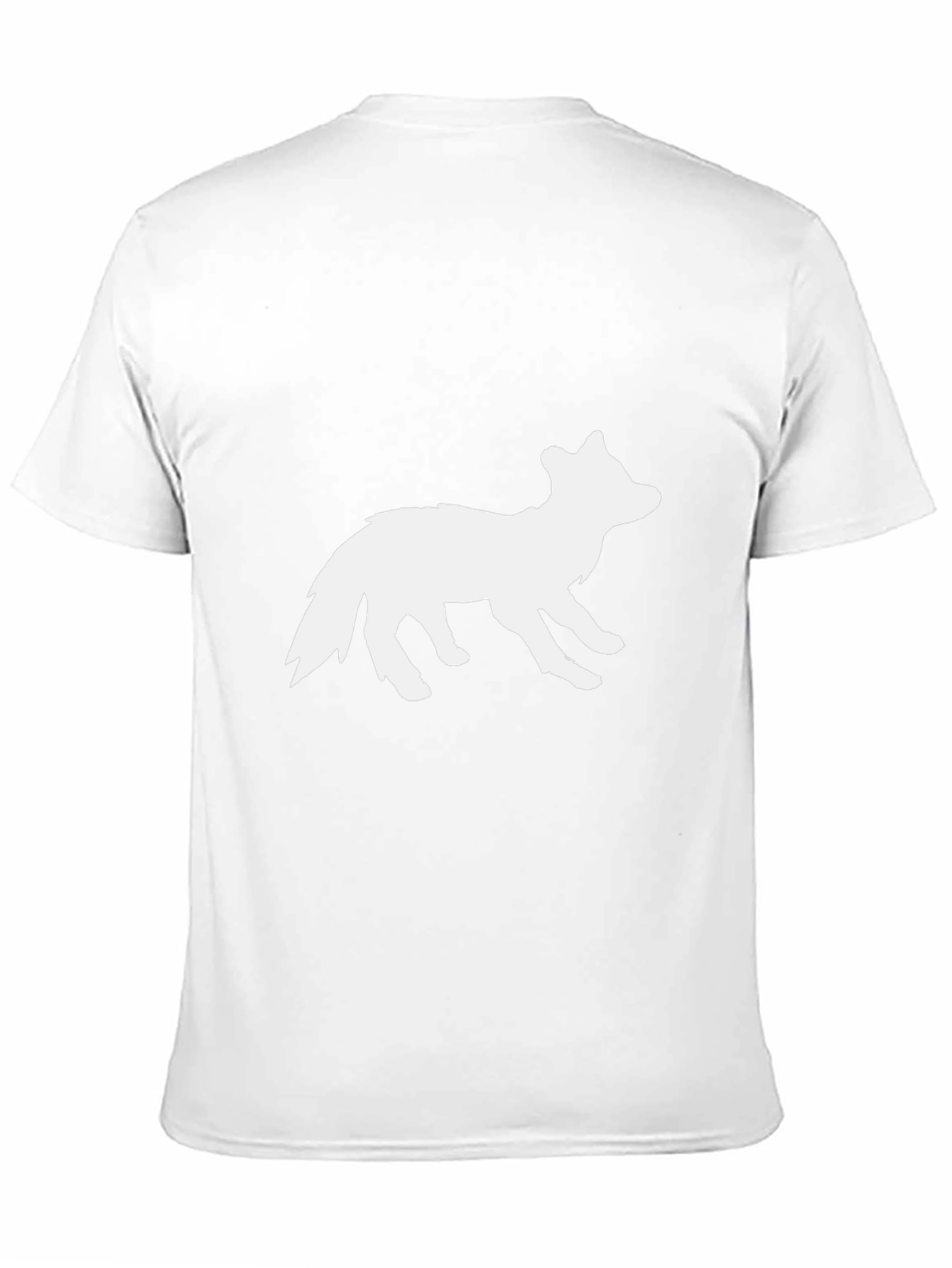 Black Fox Graphic Tee - Urban Style