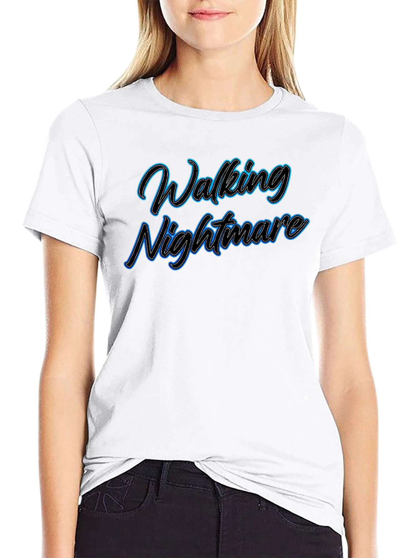 Walking Nightmare Graphic Tee - Black T-Shirt