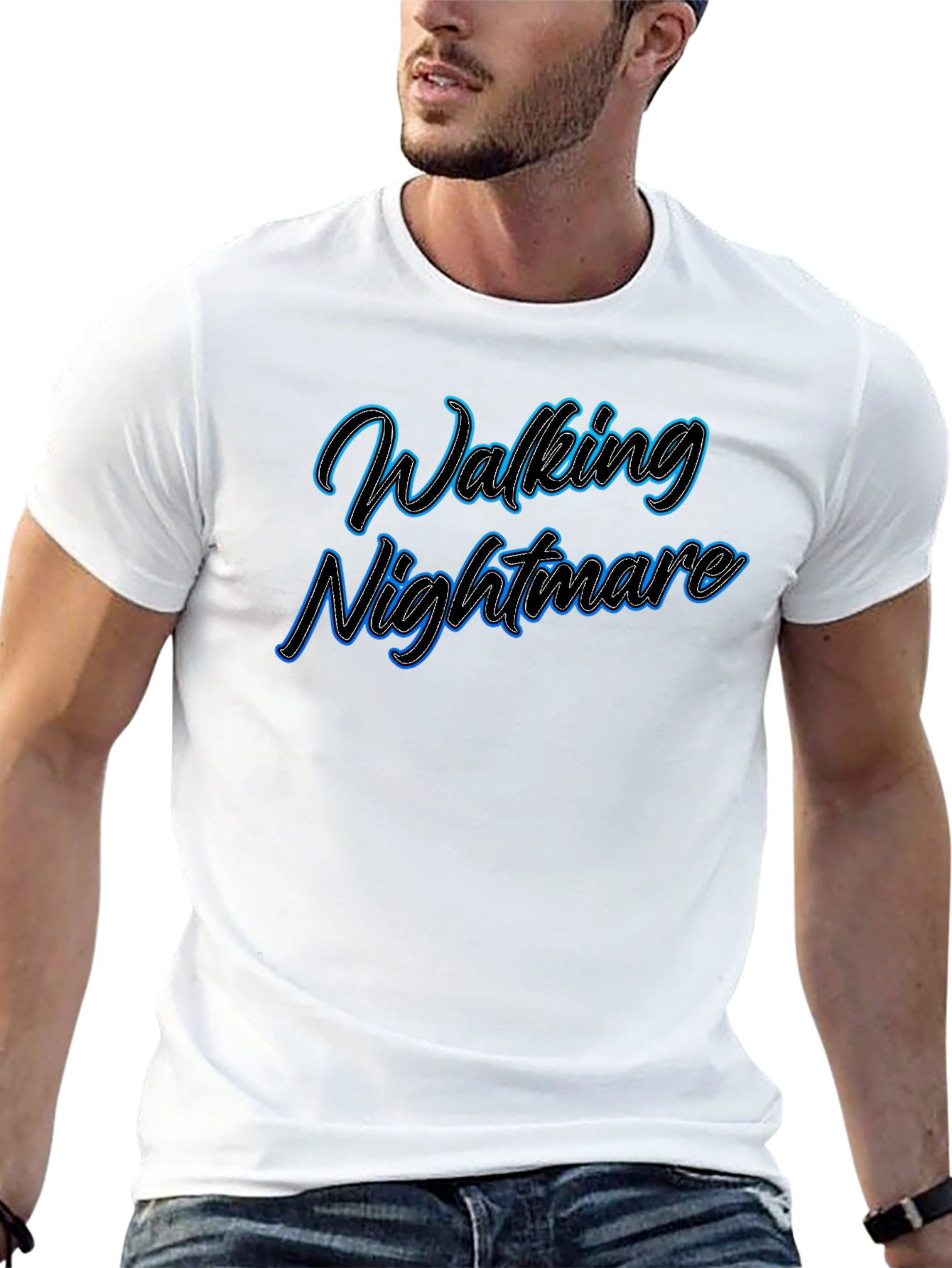 Walking Nightmare Graphic Tee - Black T-Shirt