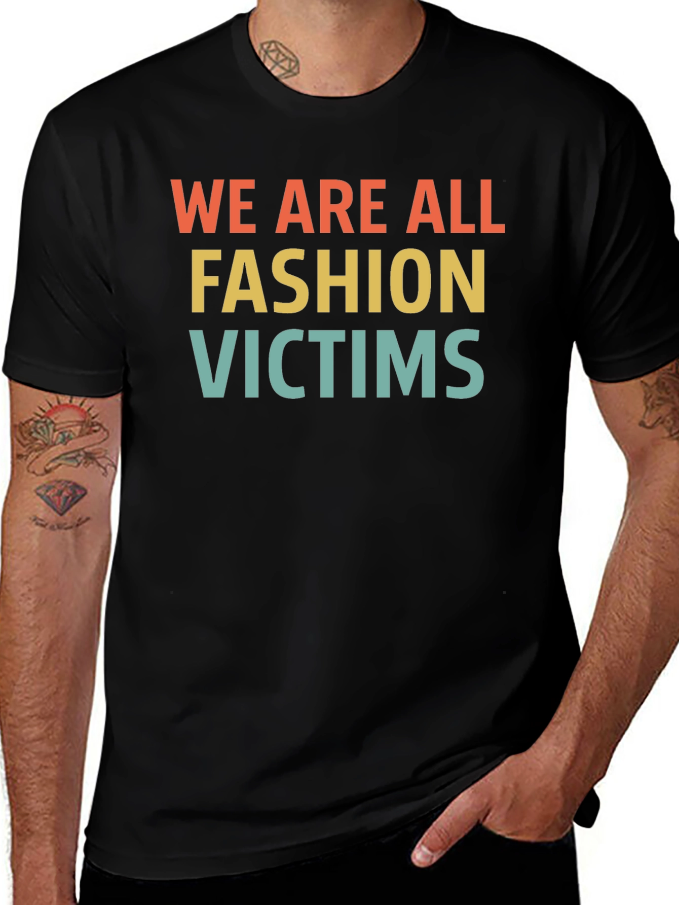Fashion Victims Graphic Tee - Unisex Casual T-Shirt