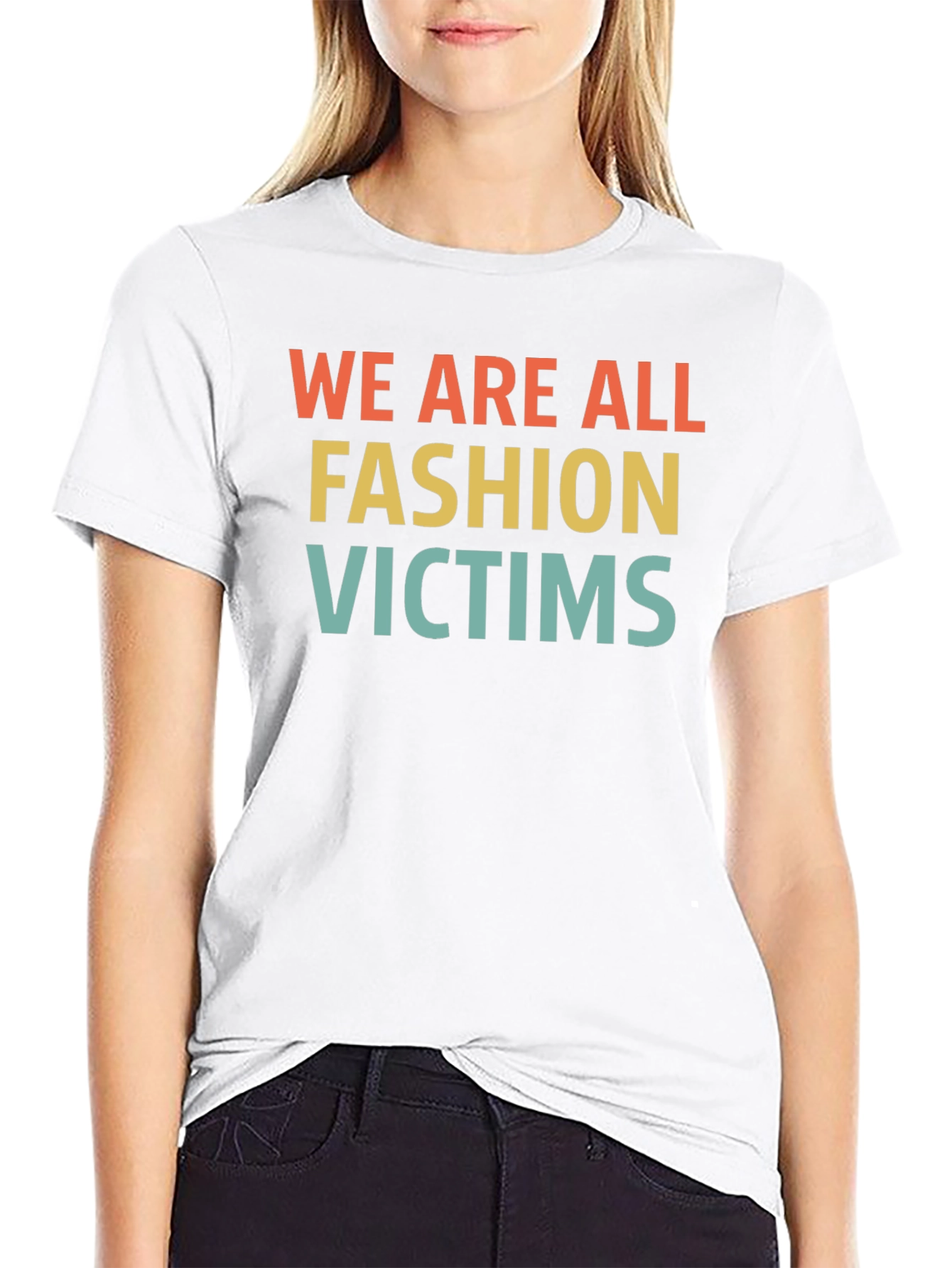Fashion Victims Graphic Tee - Unisex Casual T-Shirt