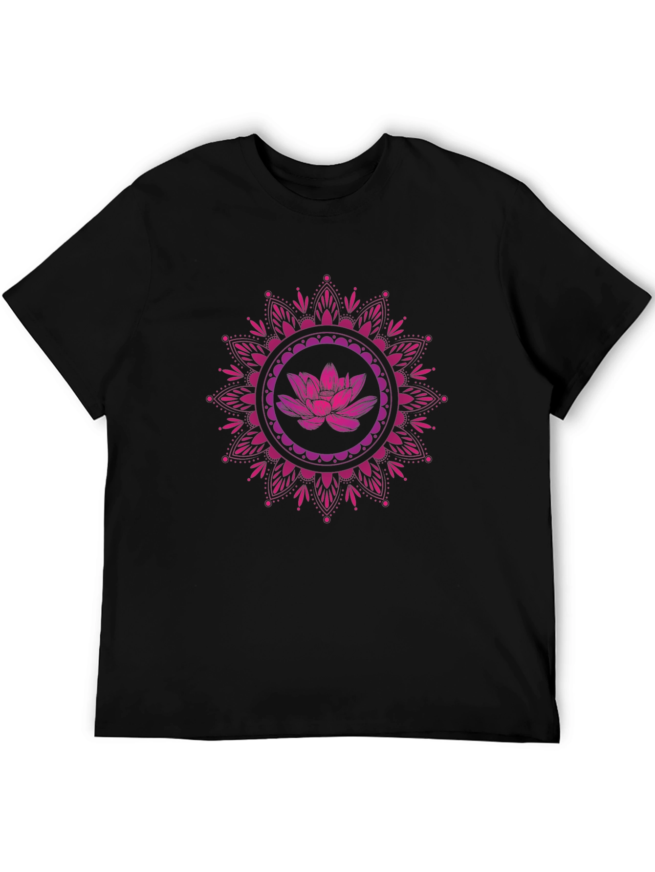 Lotus Mandala Graphic T-Shirt