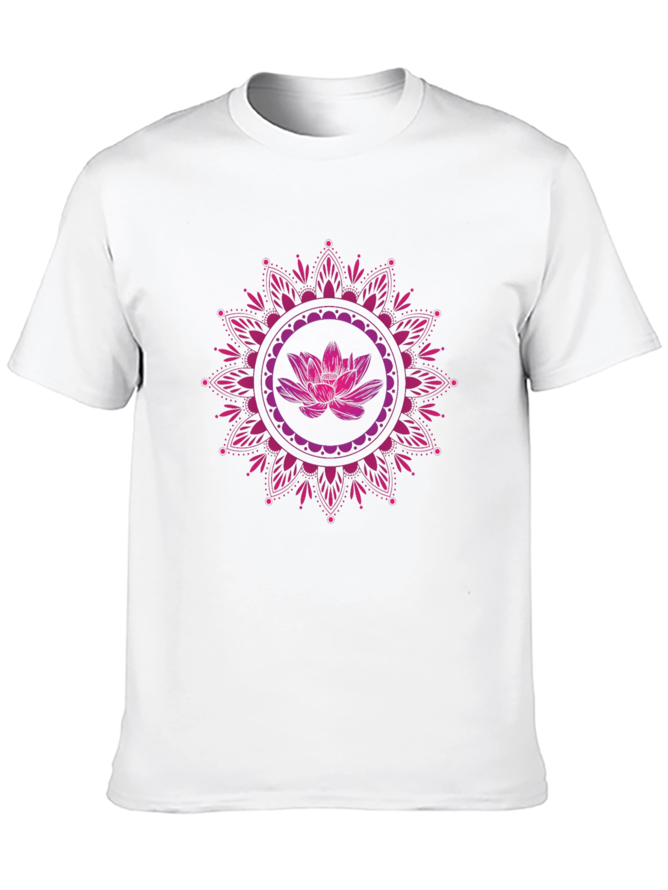 Lotus Mandala Graphic T-Shirt