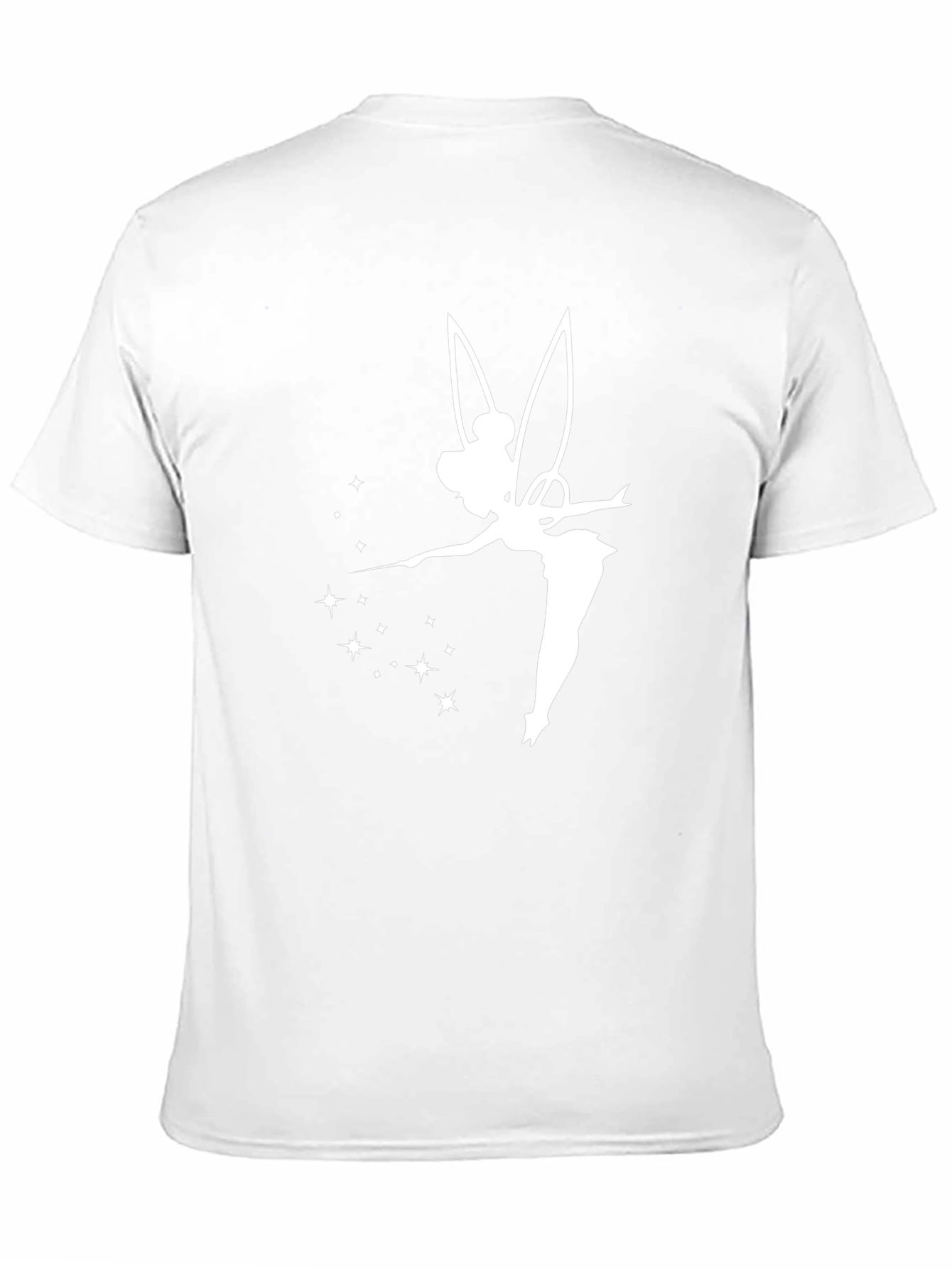 Tinkerbell Graphic T-Shirt - Black Cotton Tee