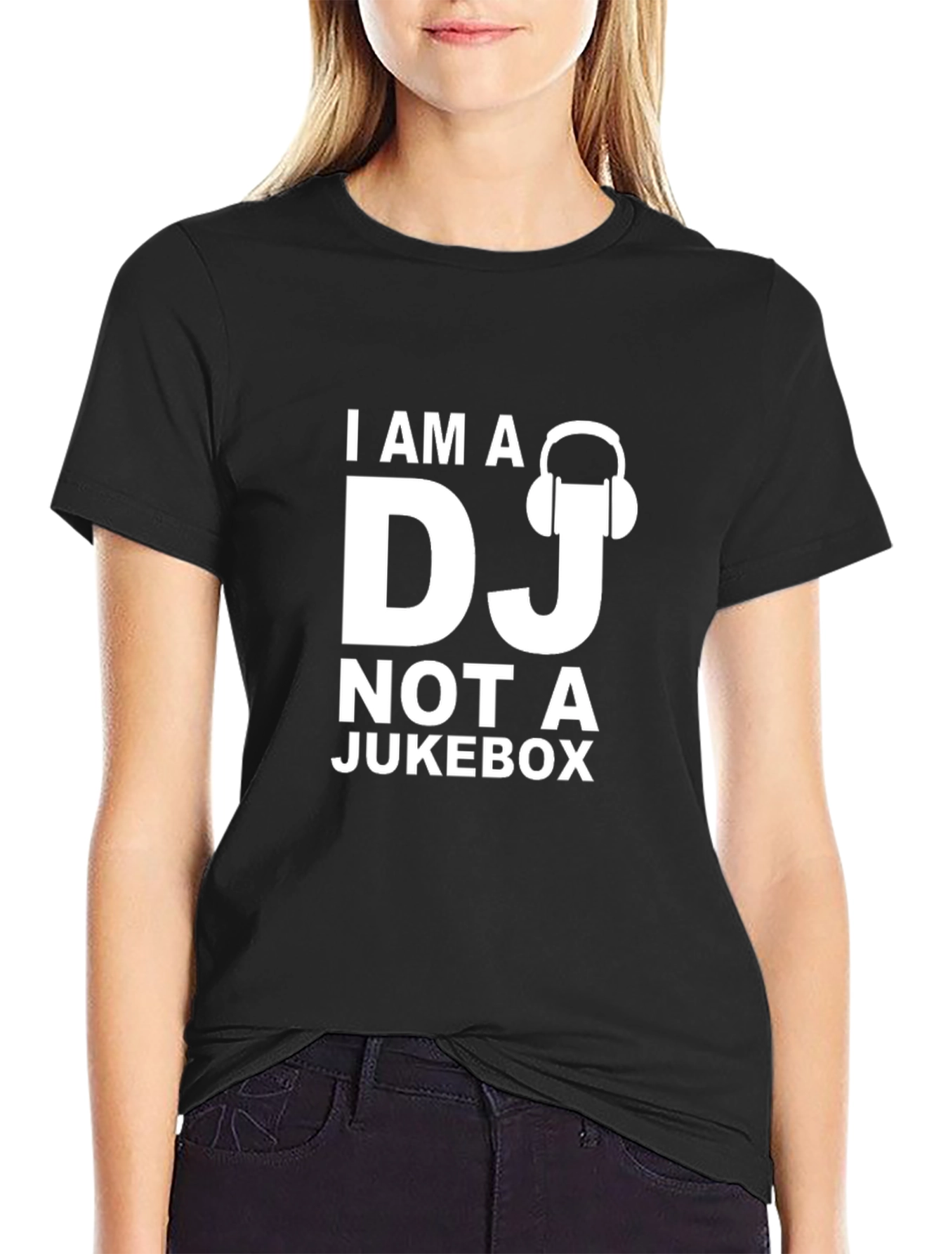 I Am A DJ Not A Jukebox Graphic T-Shirt