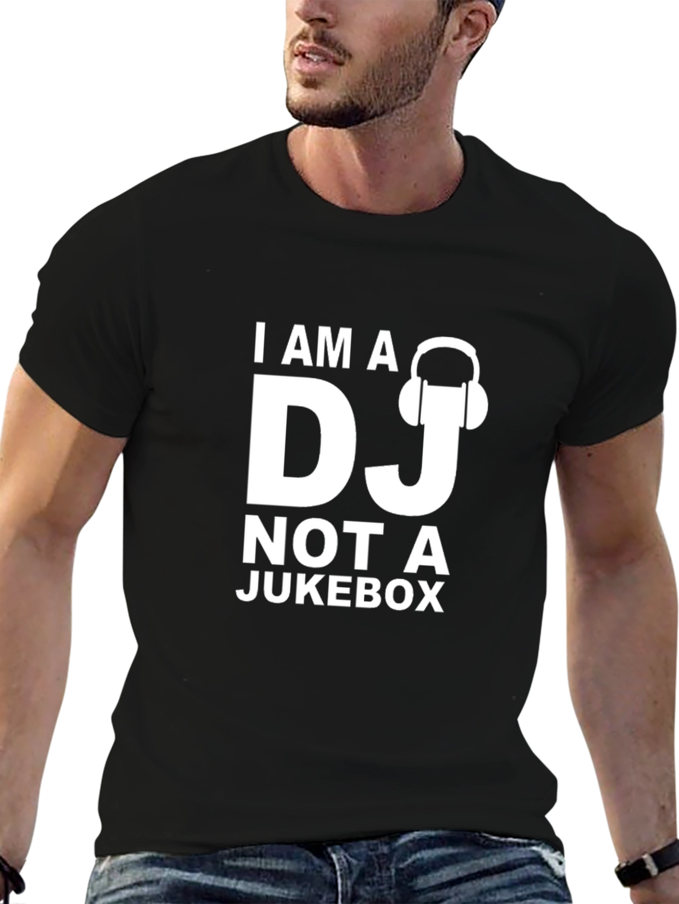 I Am A DJ Not A Jukebox Graphic T-Shirt