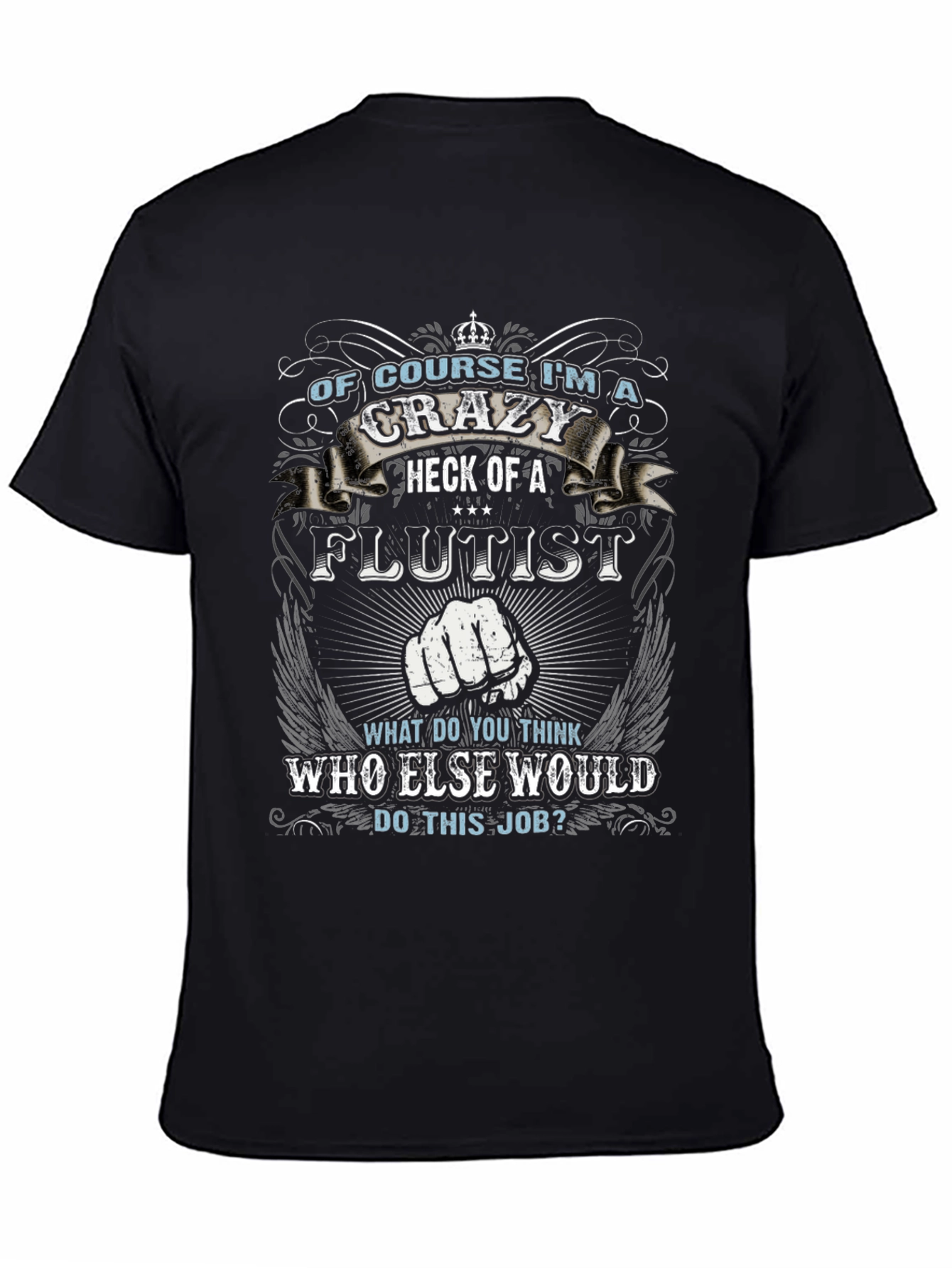 Crazy Flutist T-Shirt