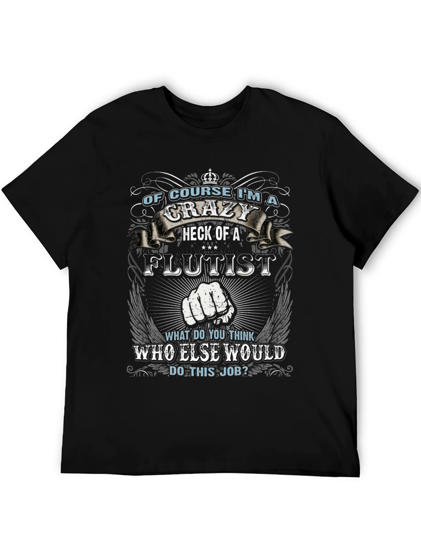 Crazy Flutist T-Shirt