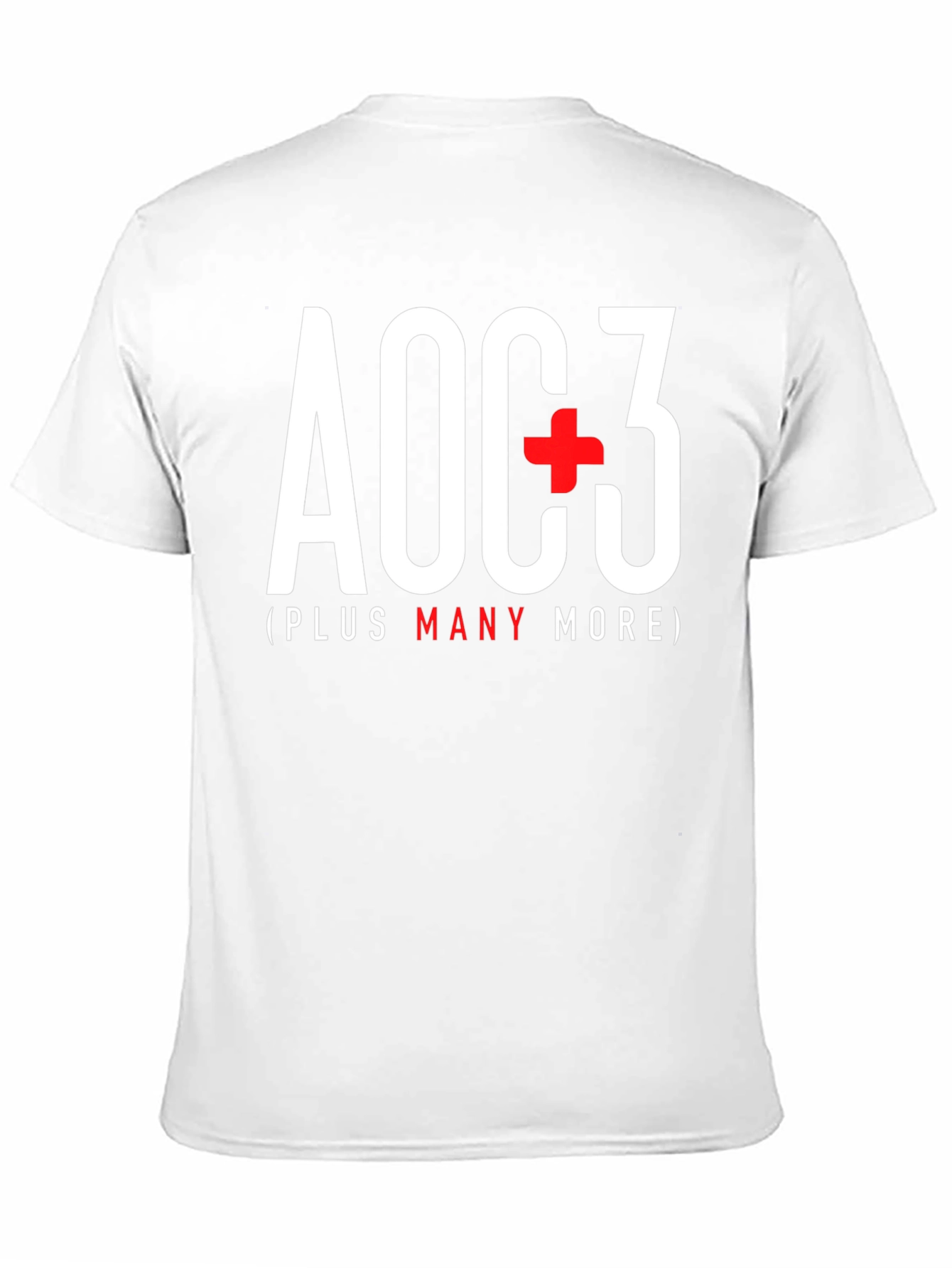 AOC+3 T-Shirt - Political Statement Tee
