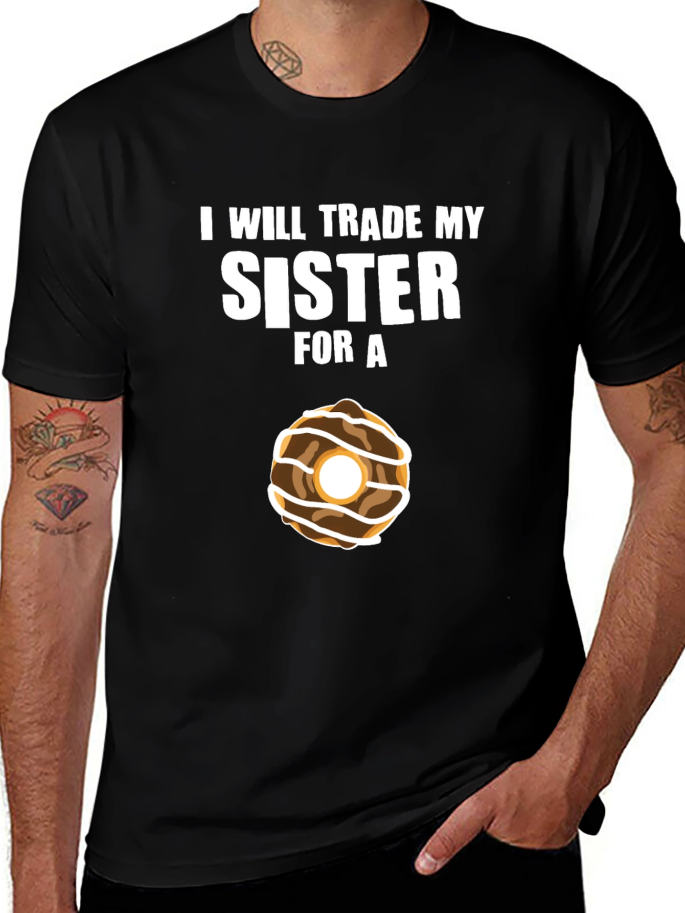 Trade Sister For Donut Funny T-Shirt