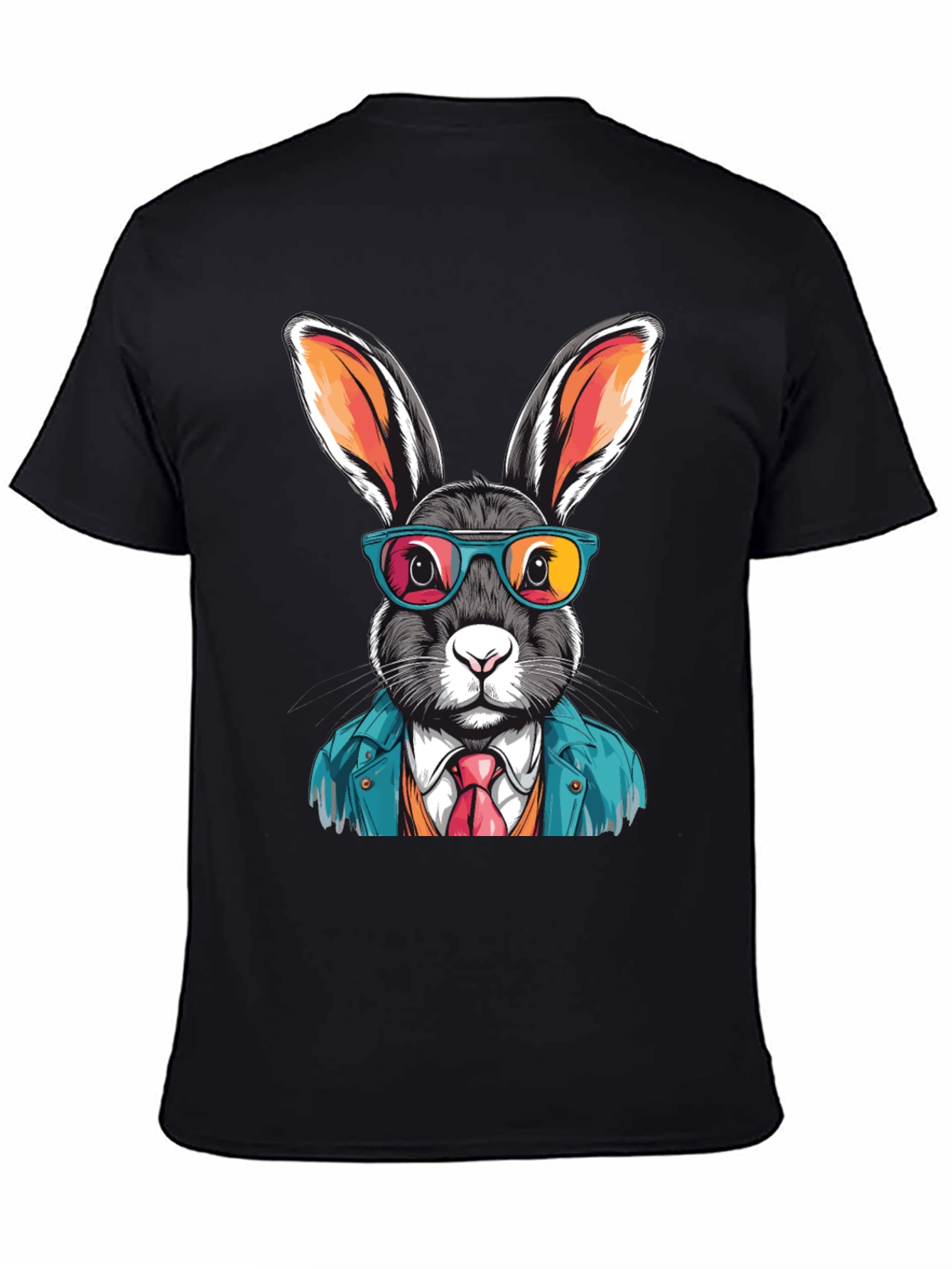 Dapper Bunny T-Shirt - Cool Rabbit Design