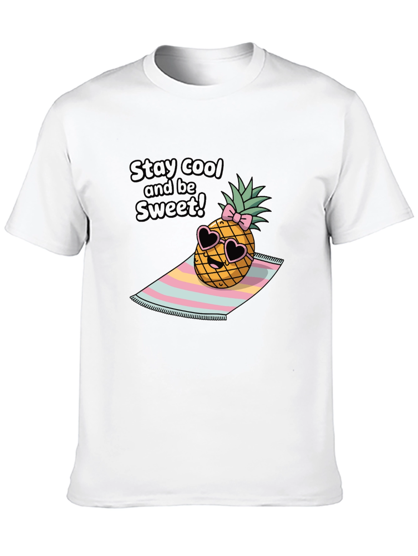 Stay Cool Pineapple Graphic Tee