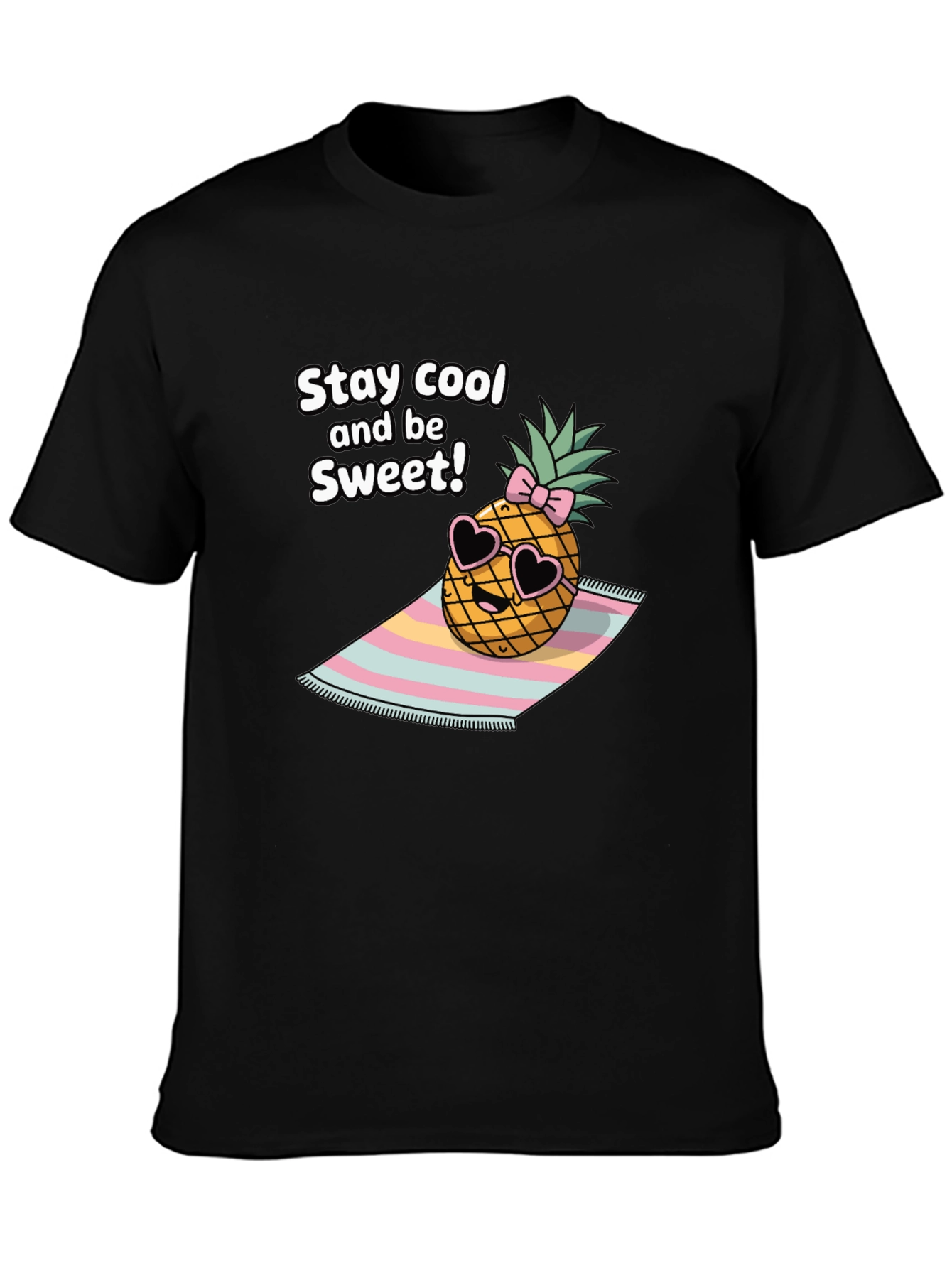 Stay Cool Pineapple Graphic Tee