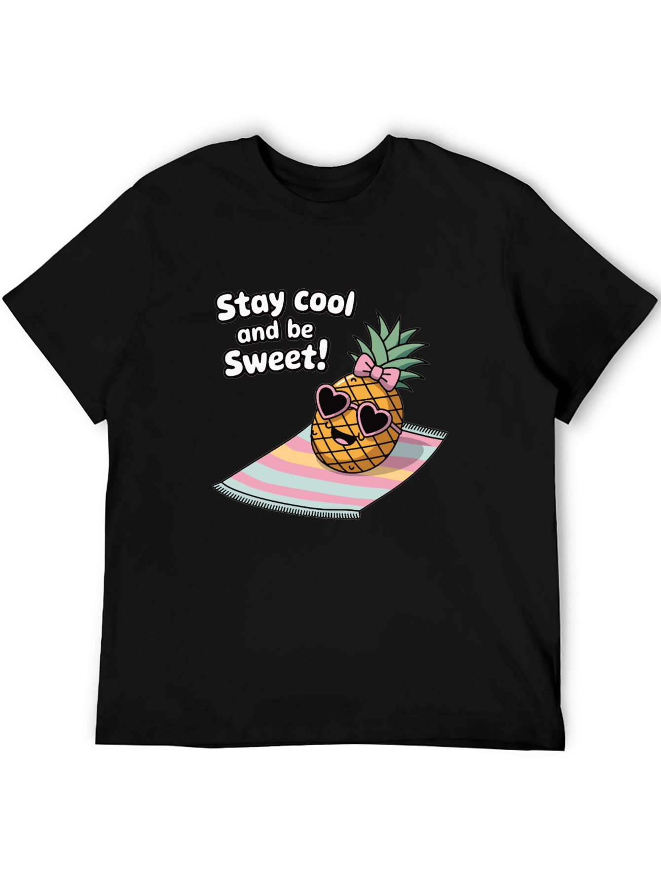 Stay Cool Pineapple Graphic Tee