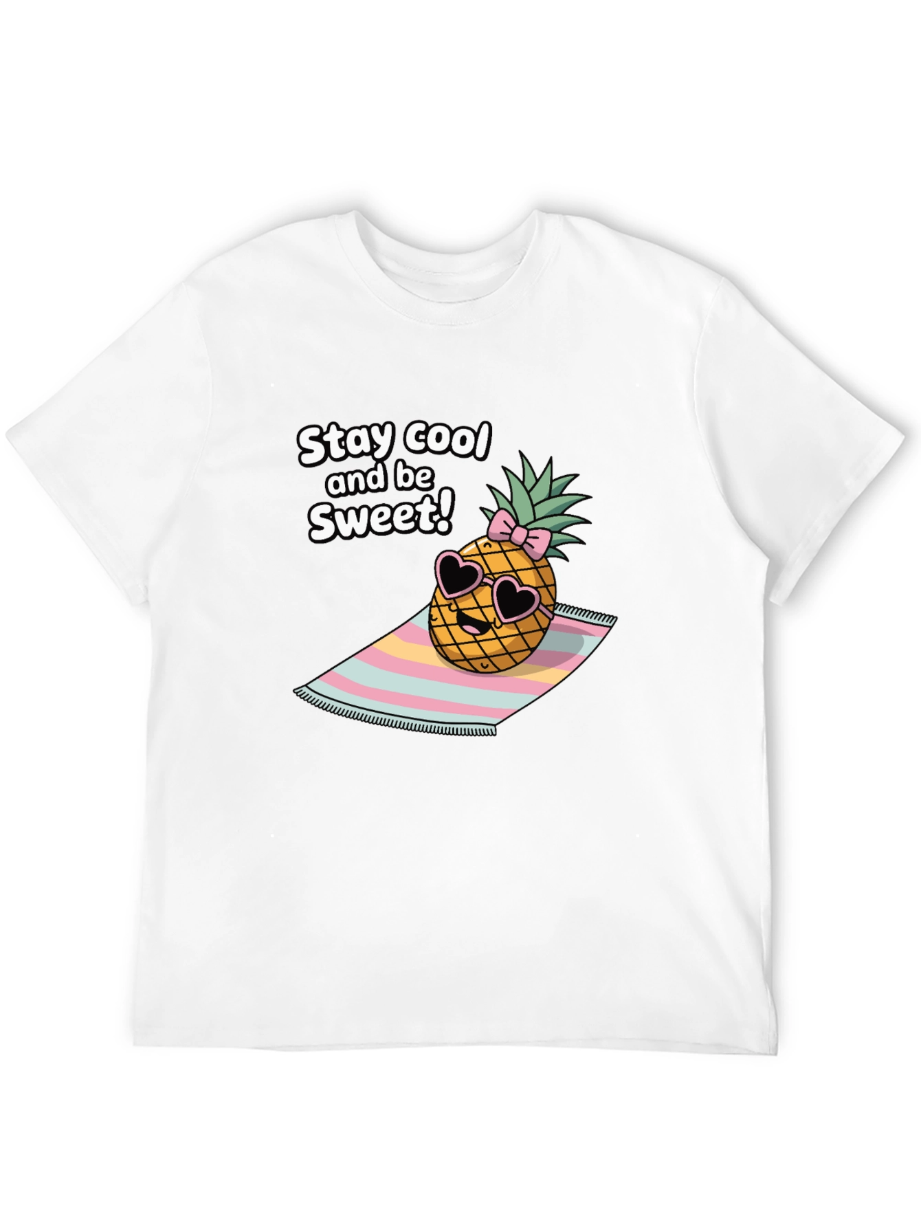 Stay Cool Pineapple Graphic Tee