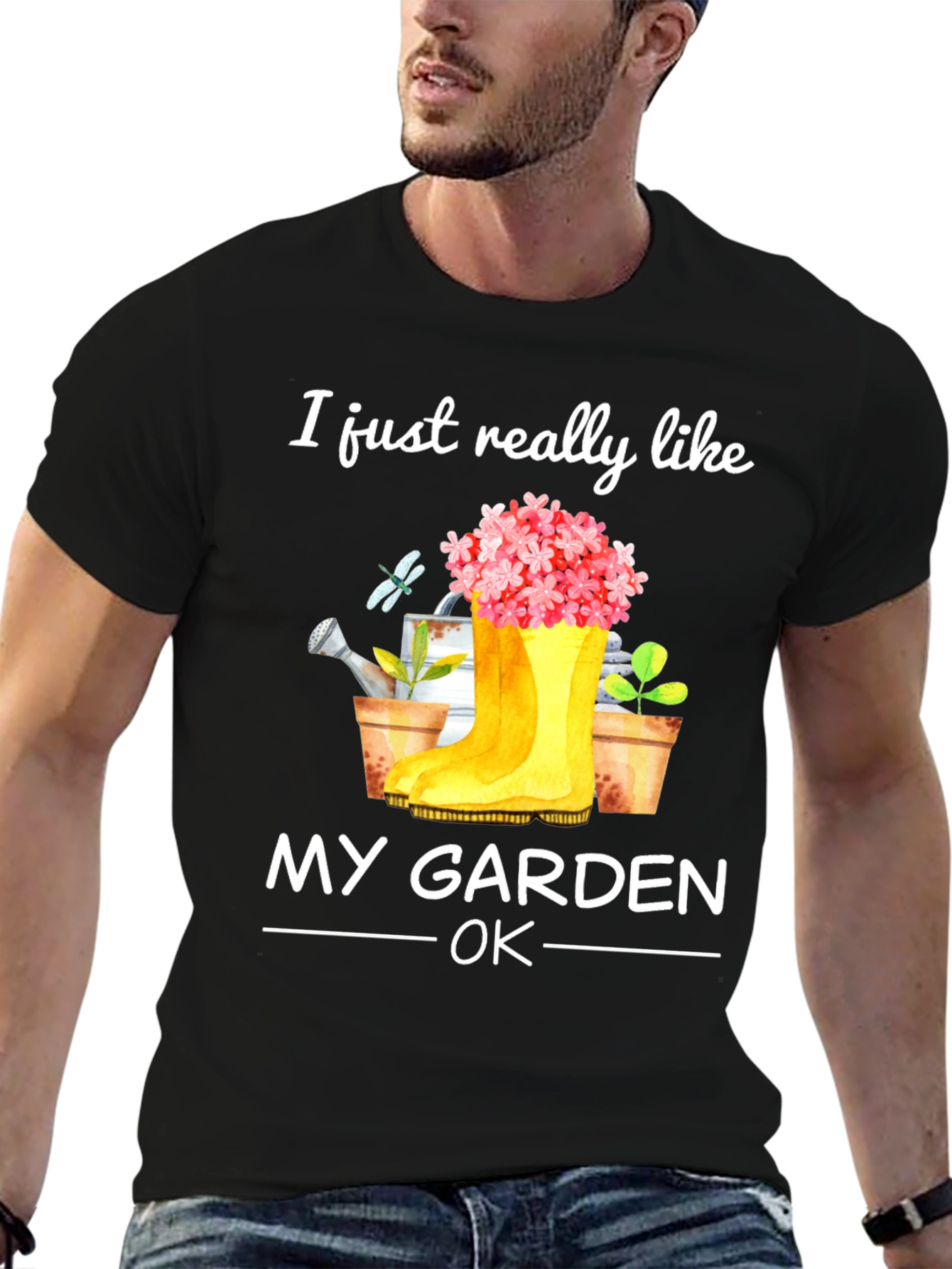 Gardening T-Shirt: I Just Really Like My Garden OK?
