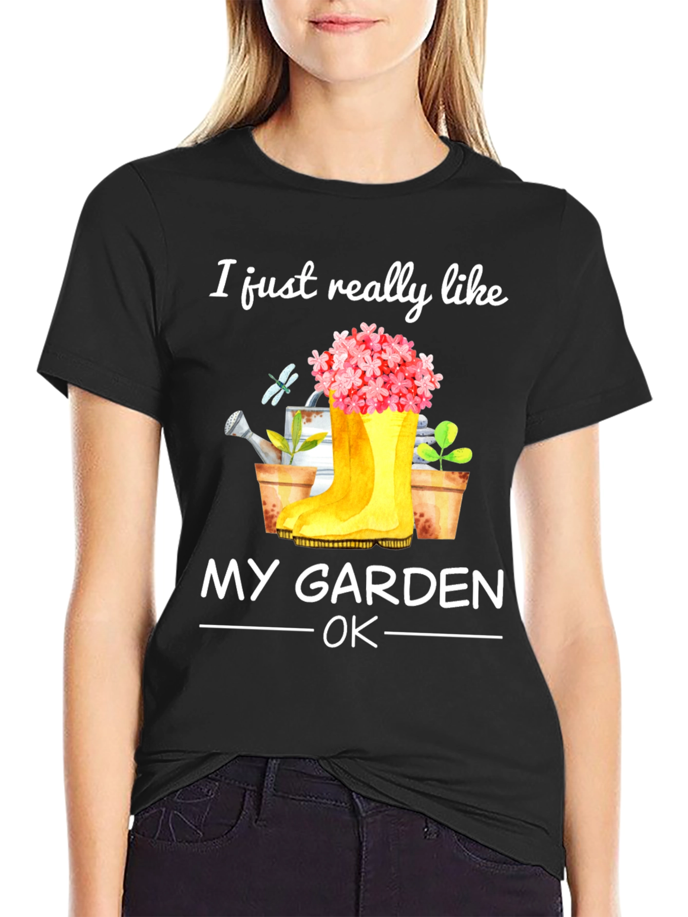 Gardening T-Shirt: I Just Really Like My Garden OK?