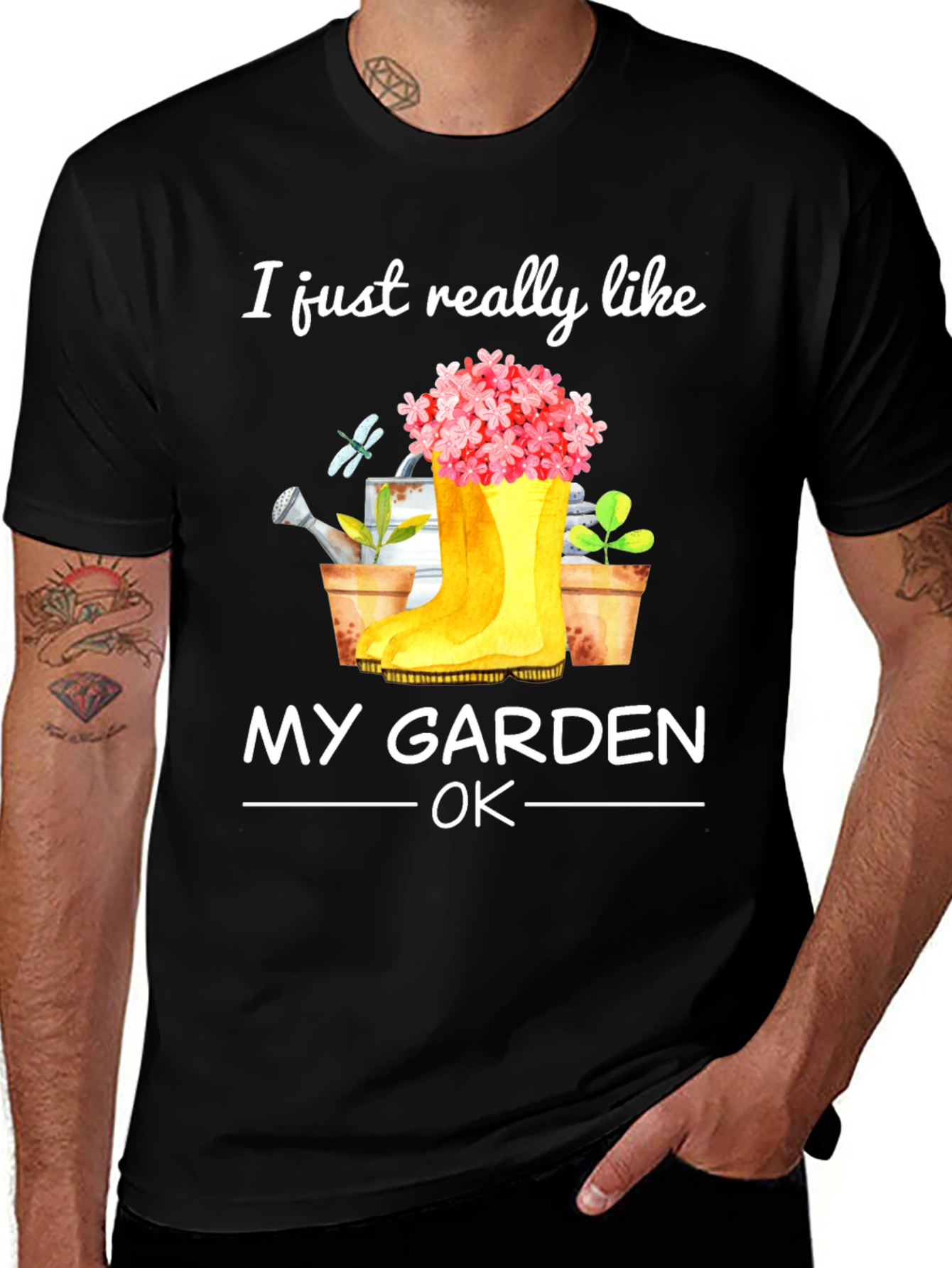 Gardening T-Shirt: I Just Really Like My Garden OK?