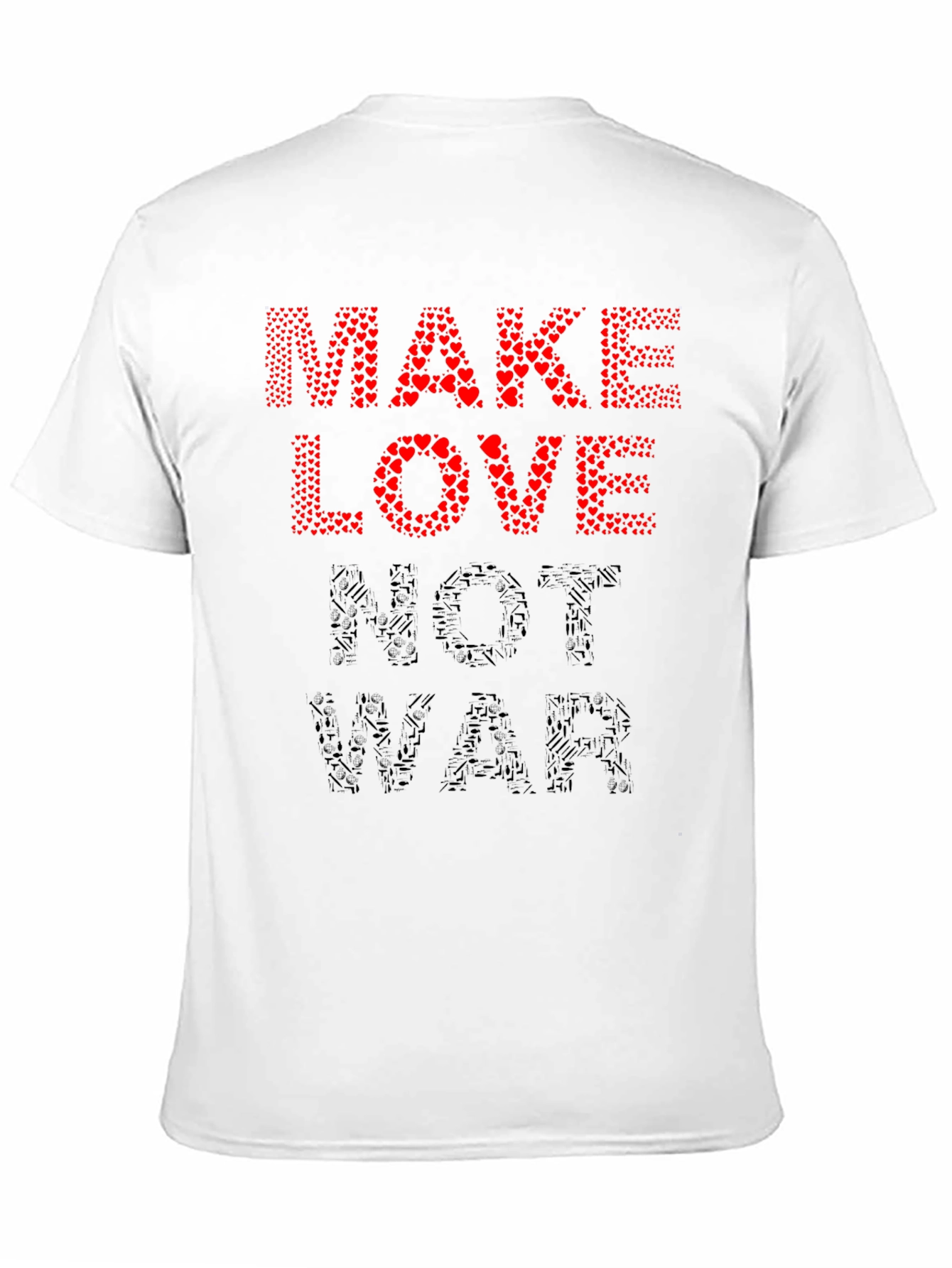 Make Love Not War Graphic T-Shirt
