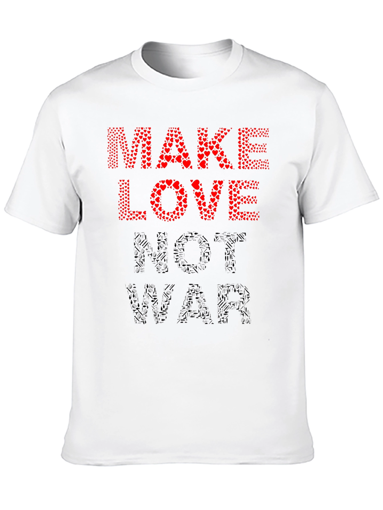 Make Love Not War Graphic T-Shirt